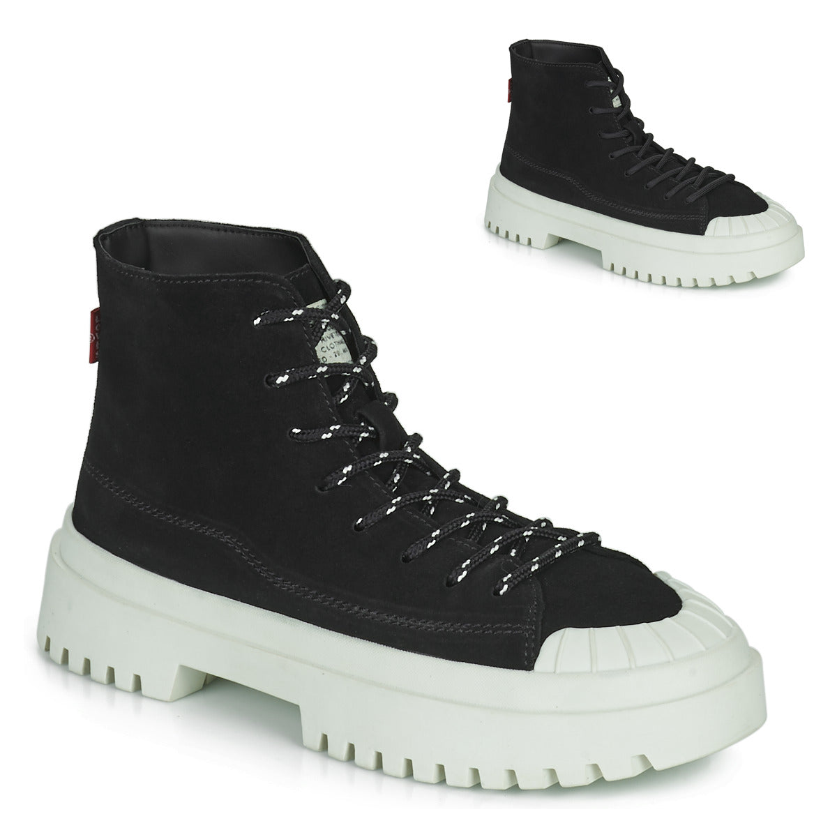 Sneakers alte donne Levis  PATTON S  Nero 