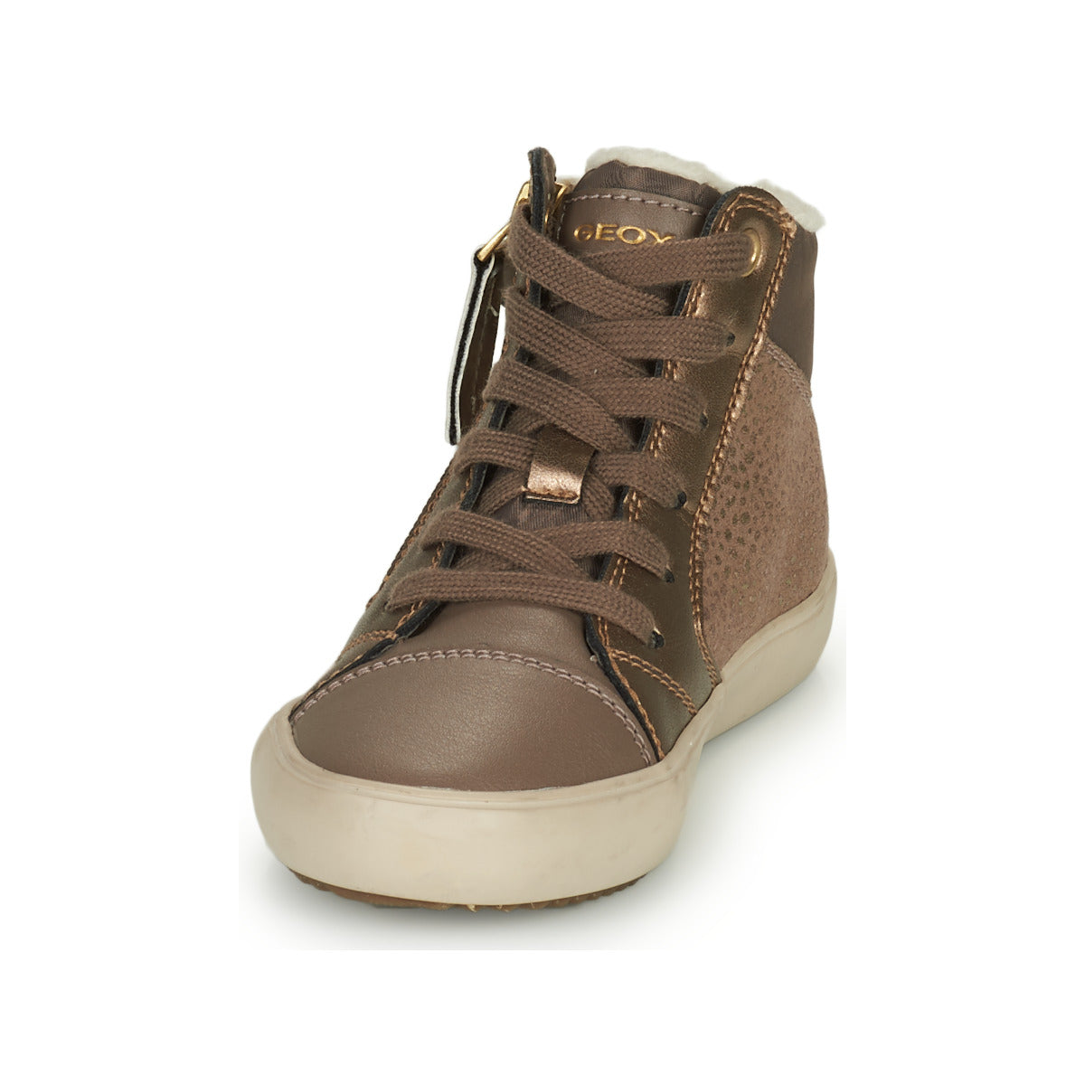 Scarpe bambini ragazza Geox  J GISLI GIRL  Oro 