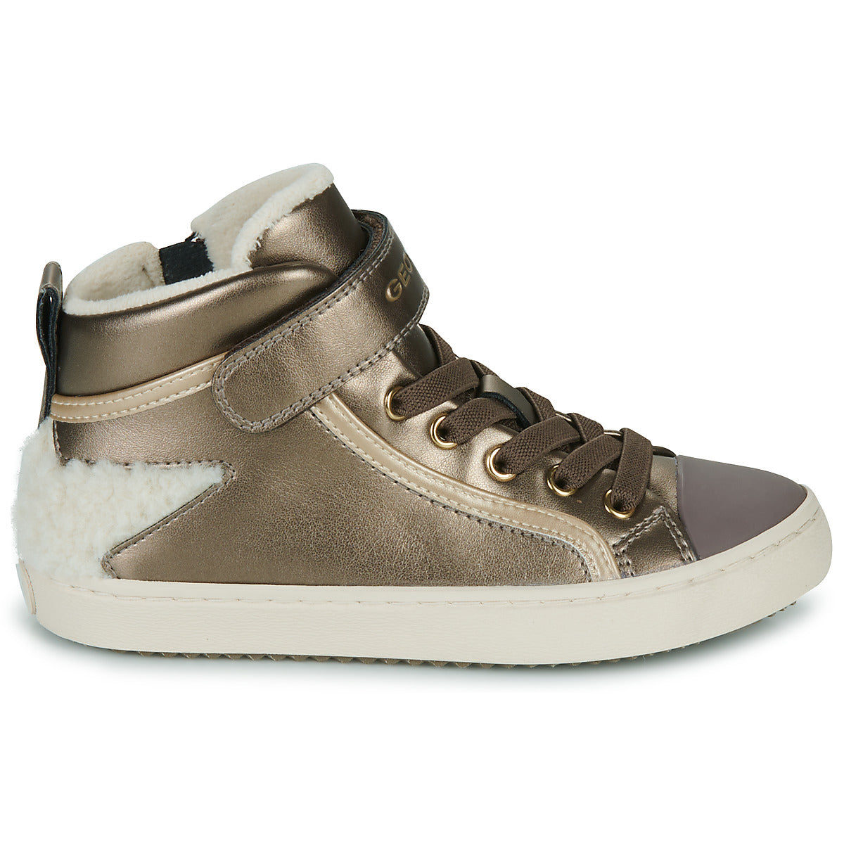 Scarpe bambini ragazza Geox  J KALISPERA GIRL C  Oro 