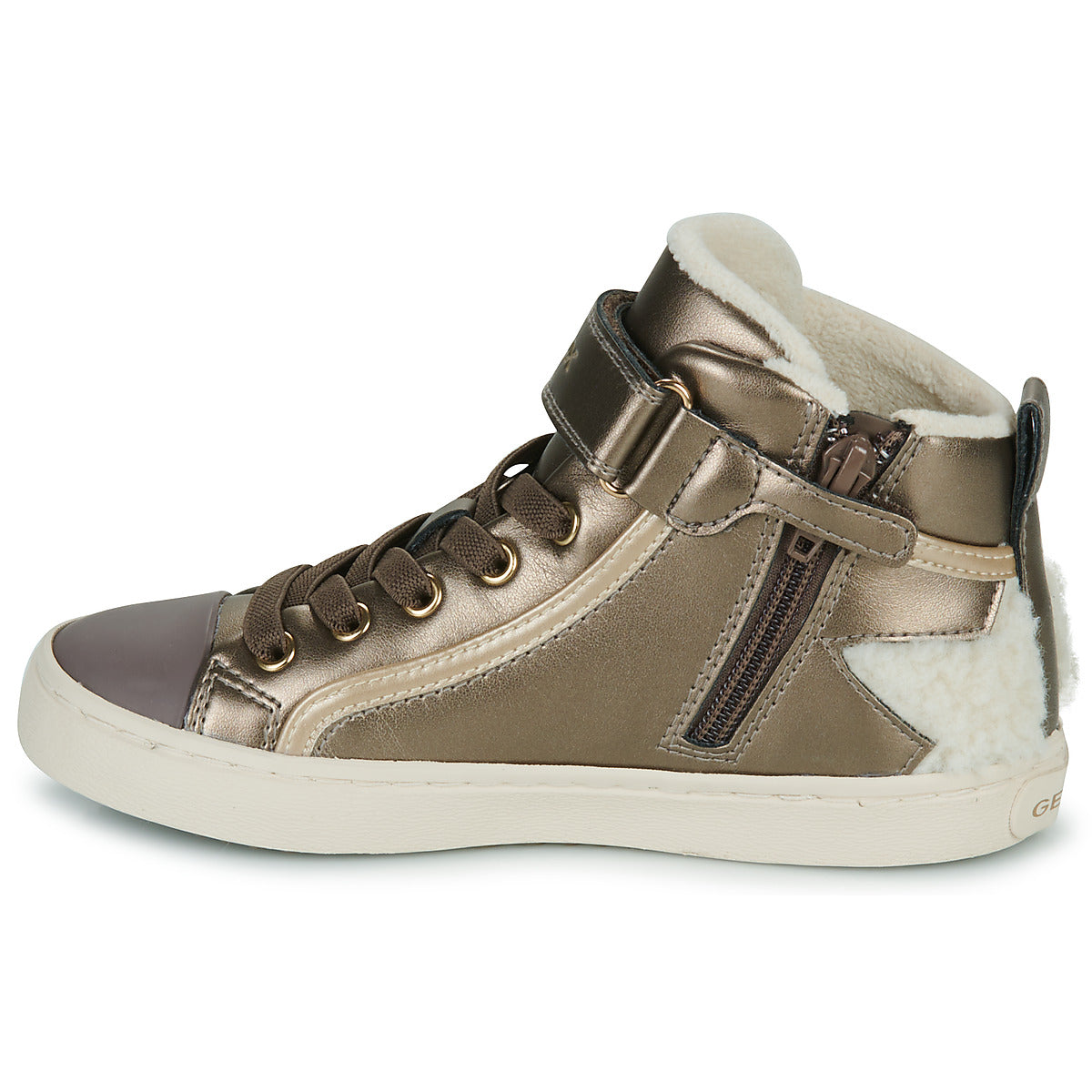 Scarpe bambini ragazza Geox  J KALISPERA GIRL C  Oro 