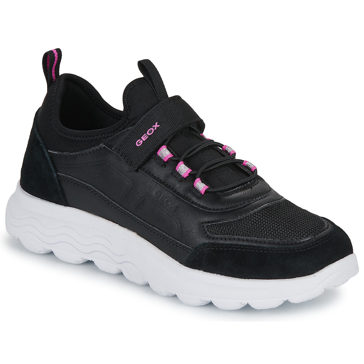 Scarpe bambini ragazza Geox  J SPHERICA GIRL A  Nero 