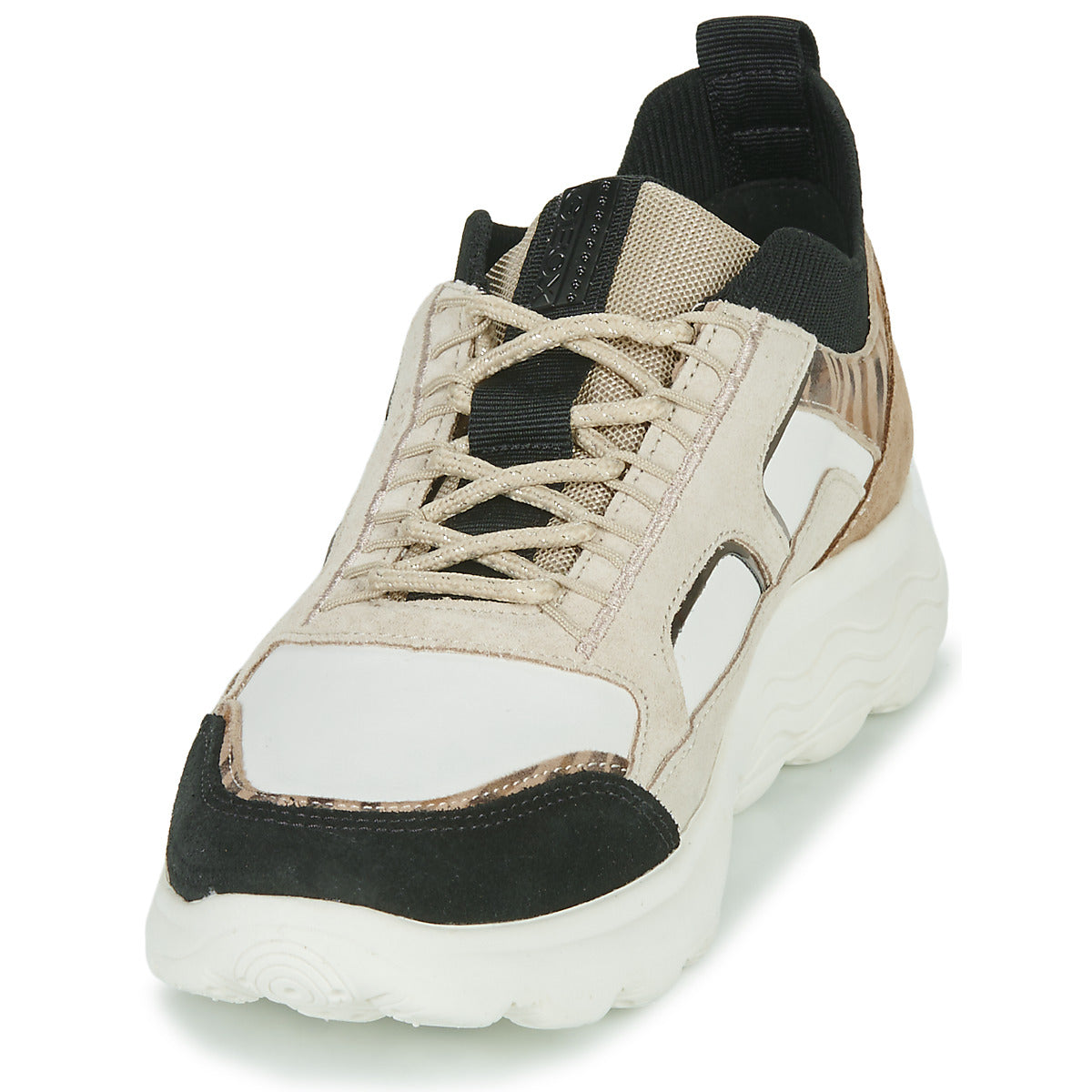 Sneakers basse donne Geox  D SPHERICA C  Beige 