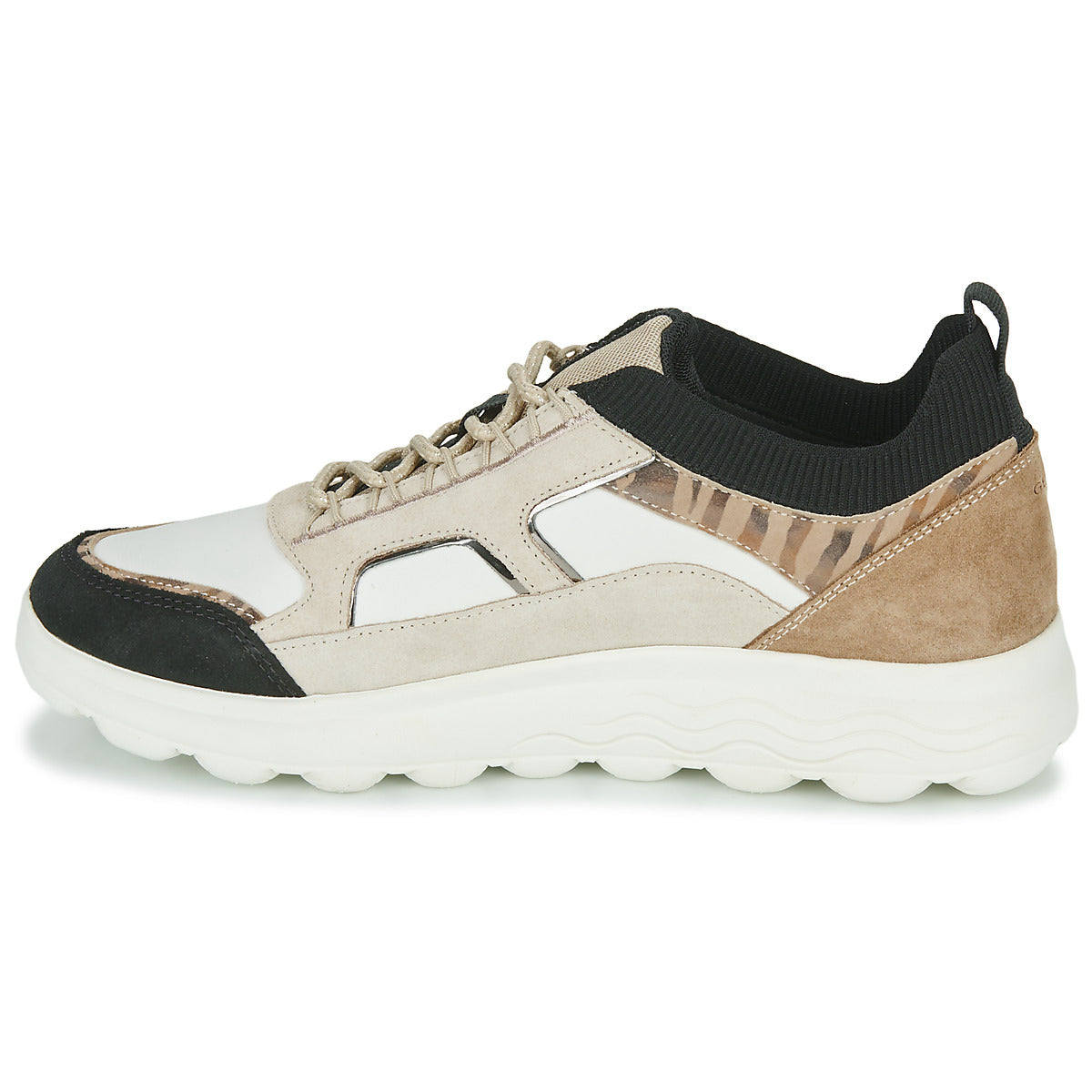 Sneakers basse donne Geox  D SPHERICA C  Beige 