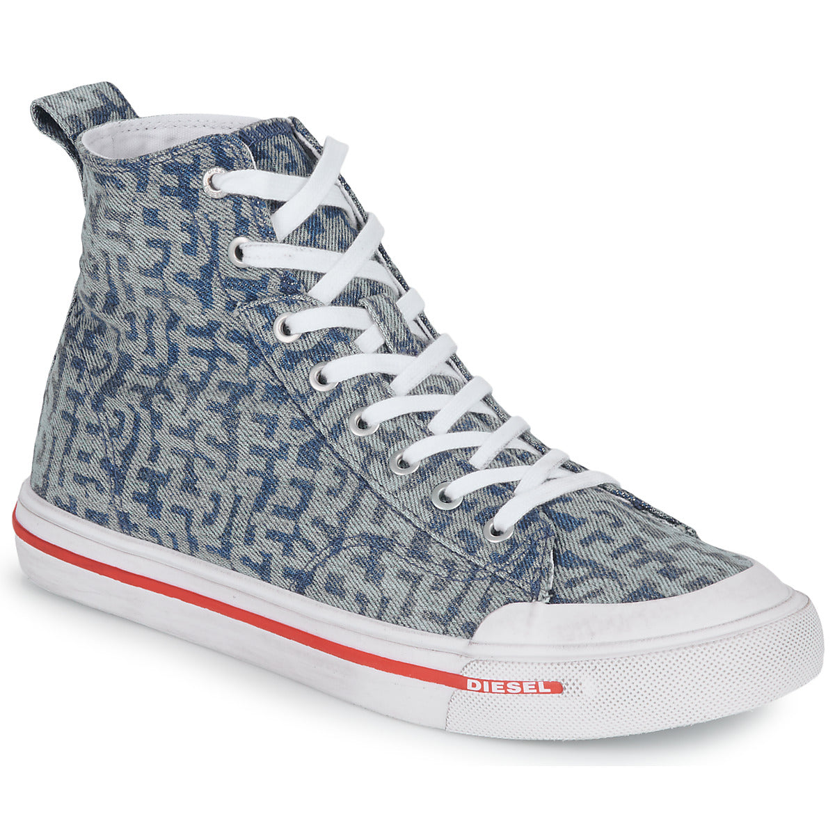 Sneakers alte uomini Diesel  S-ATHOS MID  Blu 