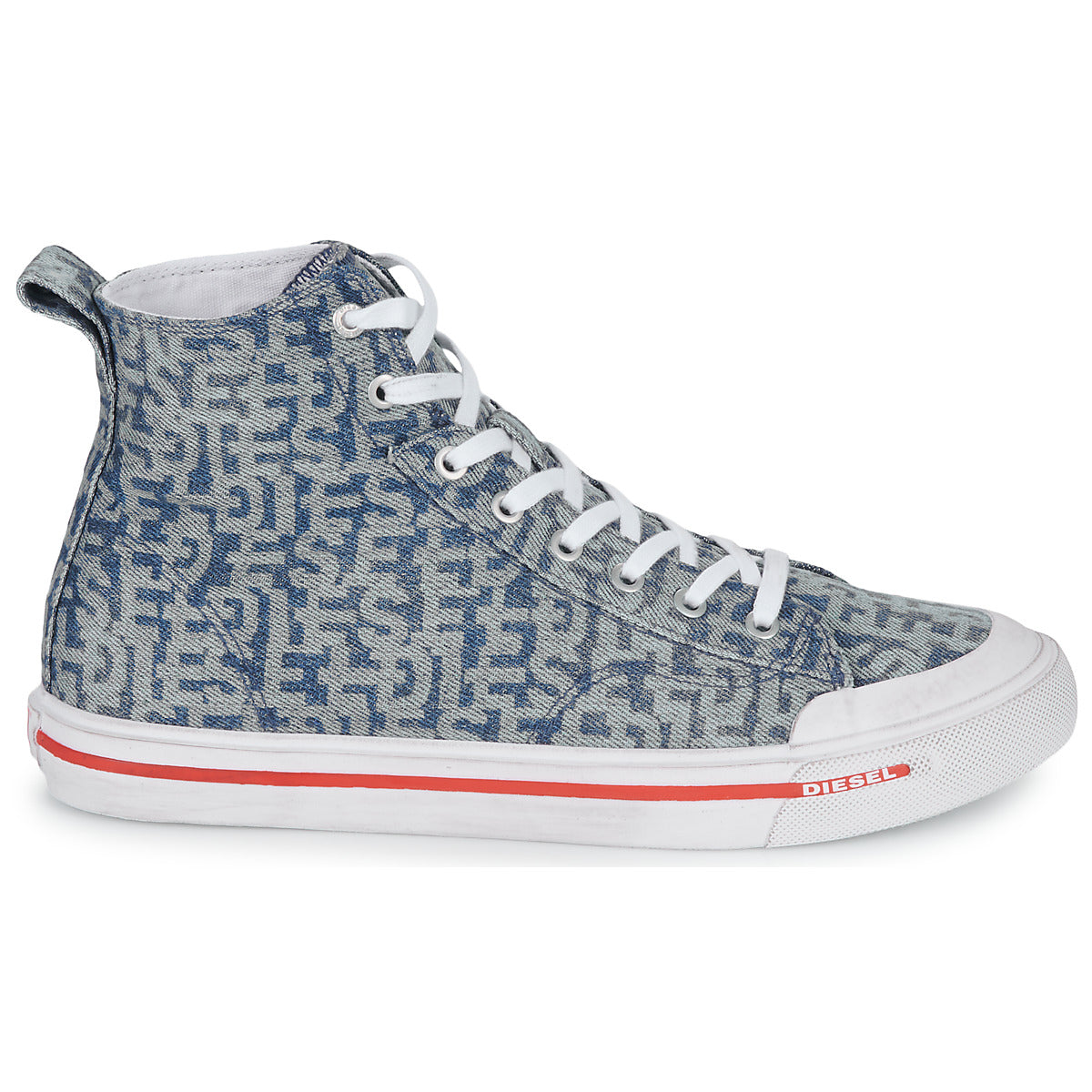 Sneakers alte uomini Diesel  S-ATHOS MID  Blu 