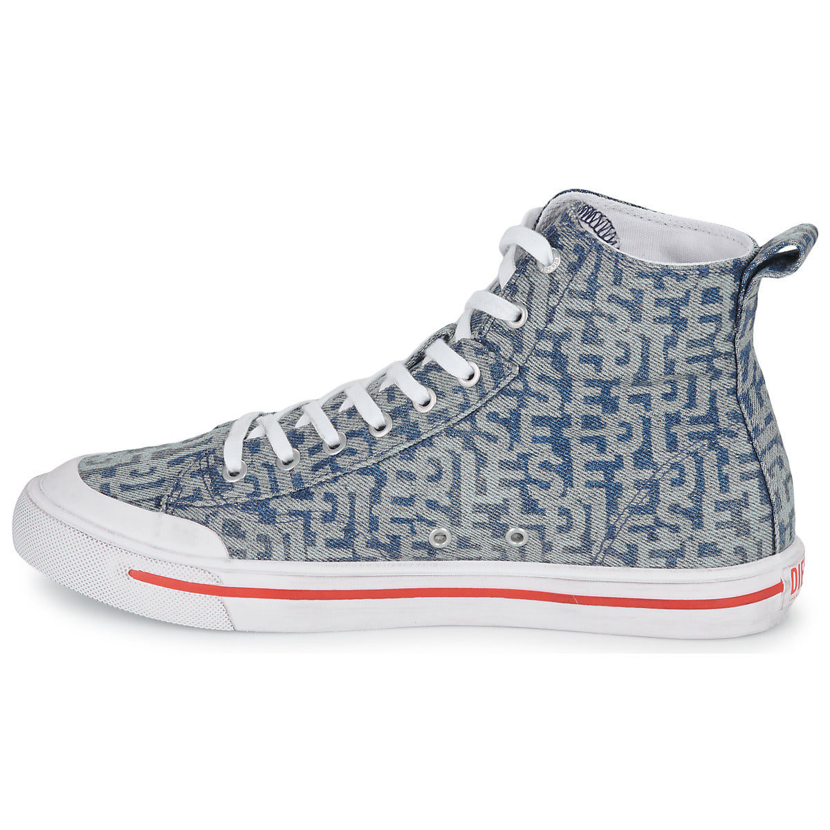 Sneakers alte uomini Diesel  S-ATHOS MID  Blu 