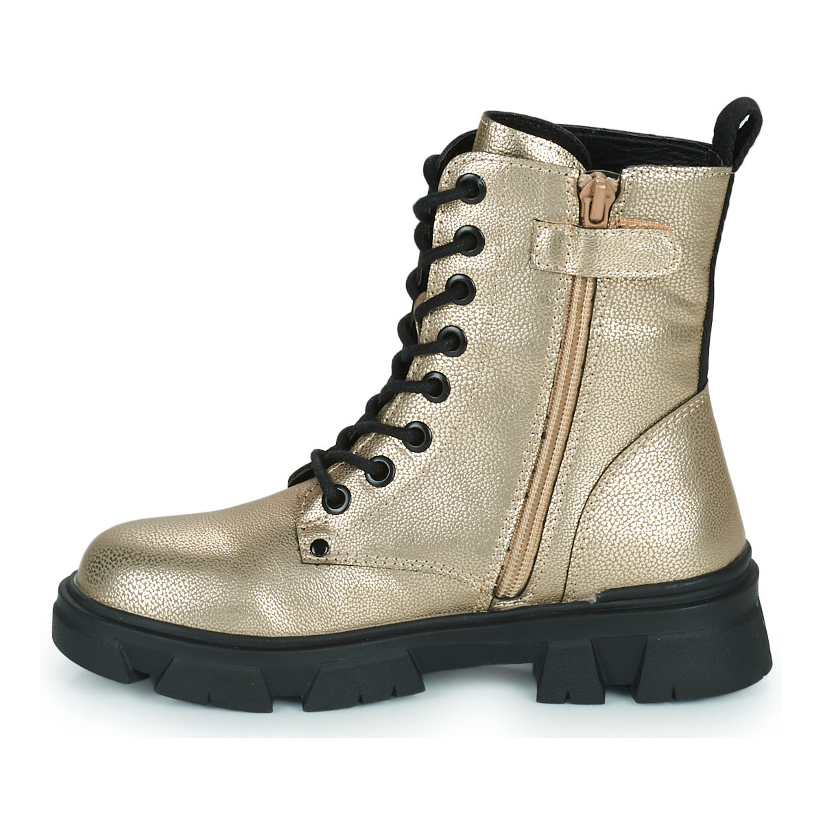 Stivaletti bambini ragazza Bullboxer  AAF504BRNZ  Oro 