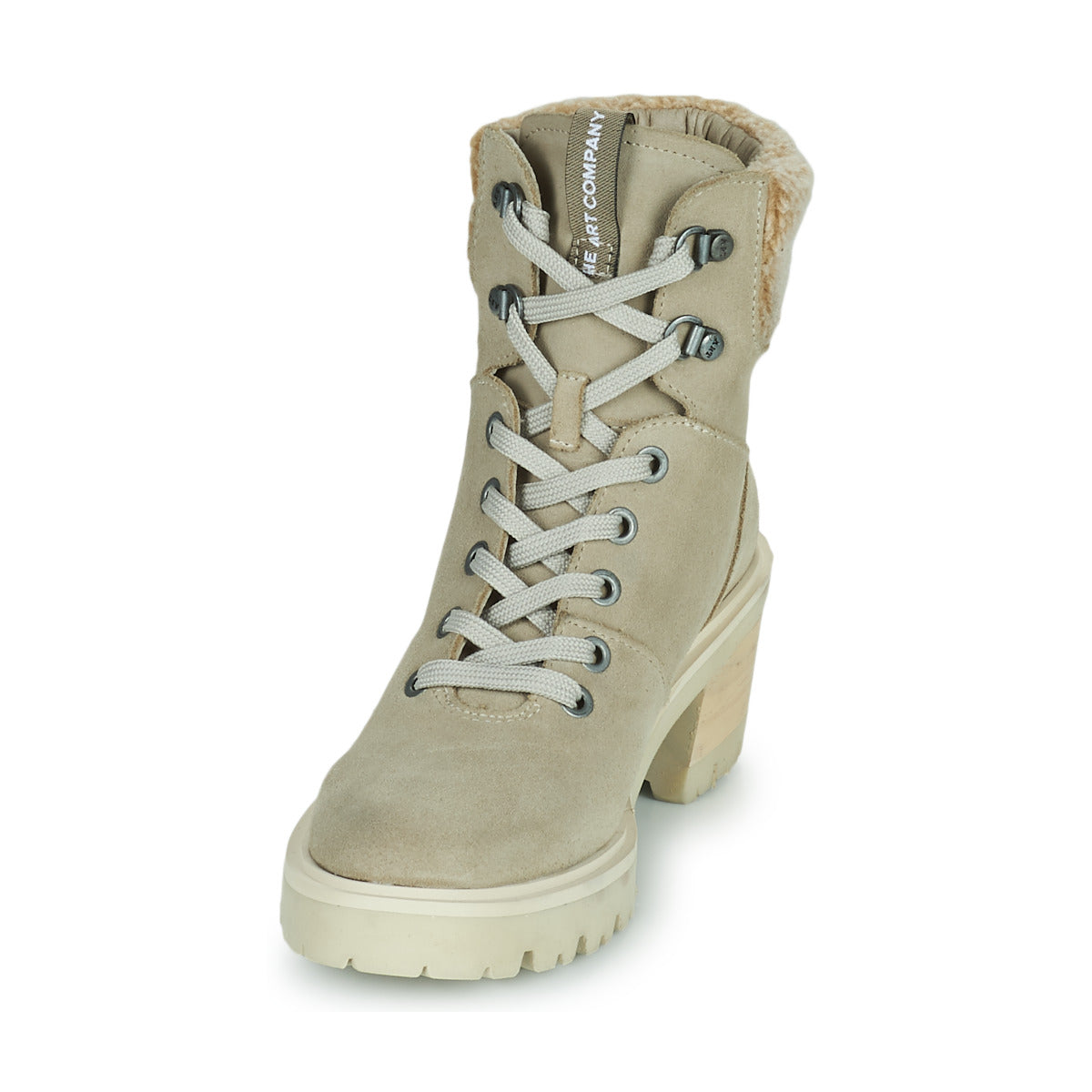 Women's ankle boots Art BRUGGE Beige