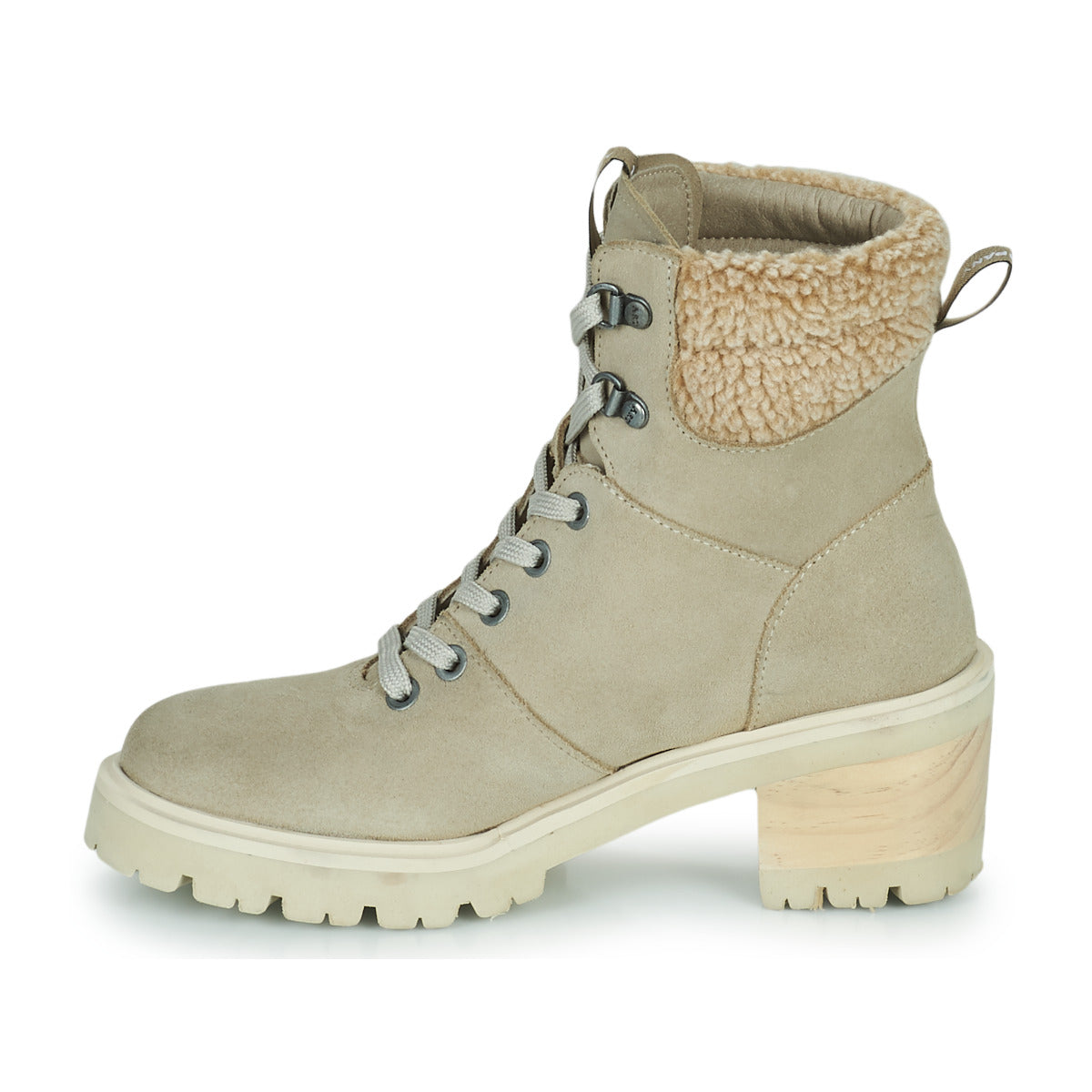 Women's ankle boots Art BRUGGE Beige