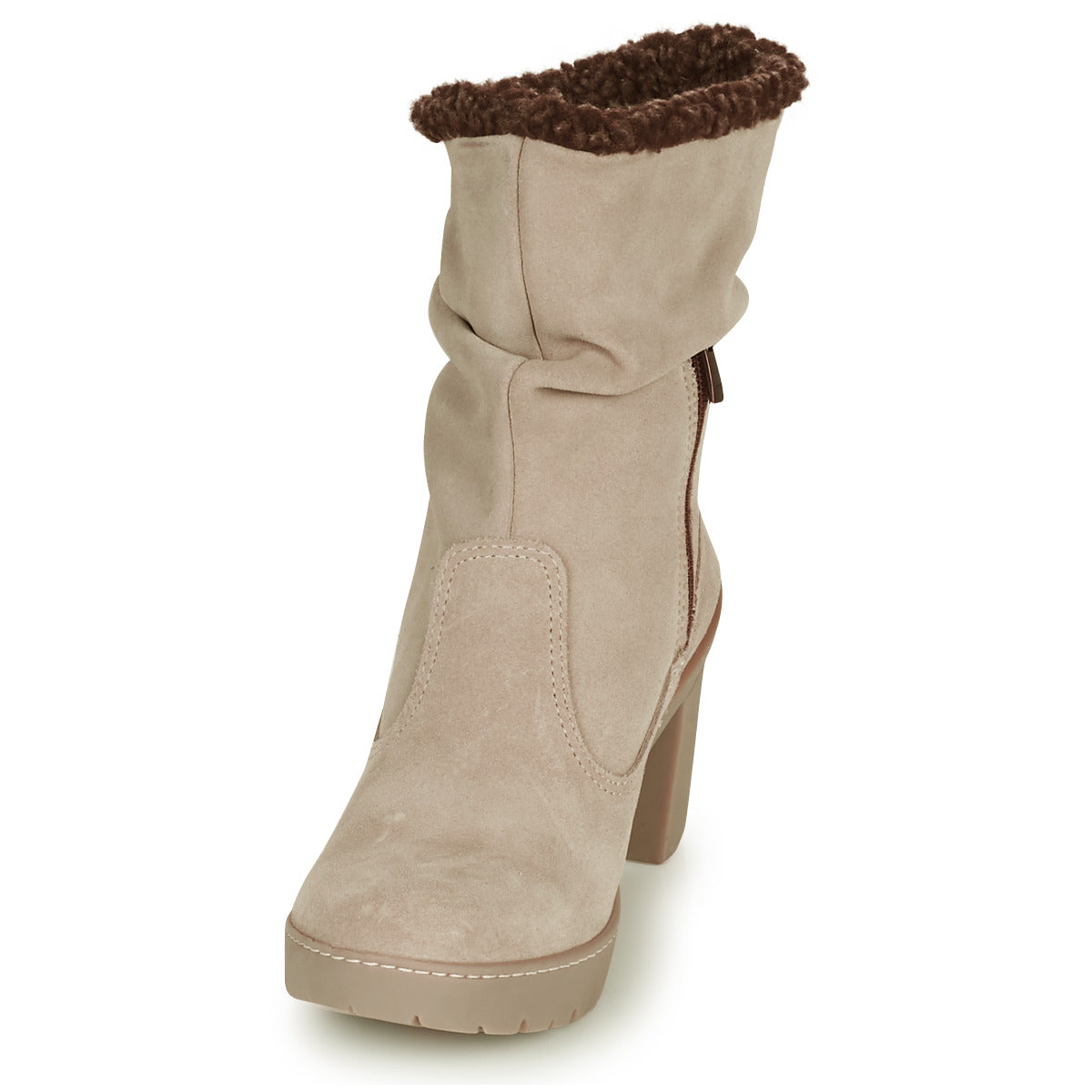 Damen Stiefeletten Art TRAVEL Beige