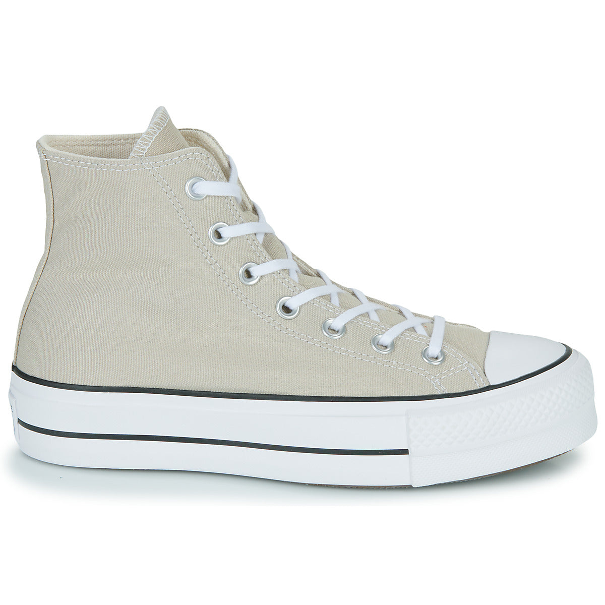 Sneakers alte donne Converse  Chuck Taylor All Star Lift Canvas Seasonal Color  Beige 