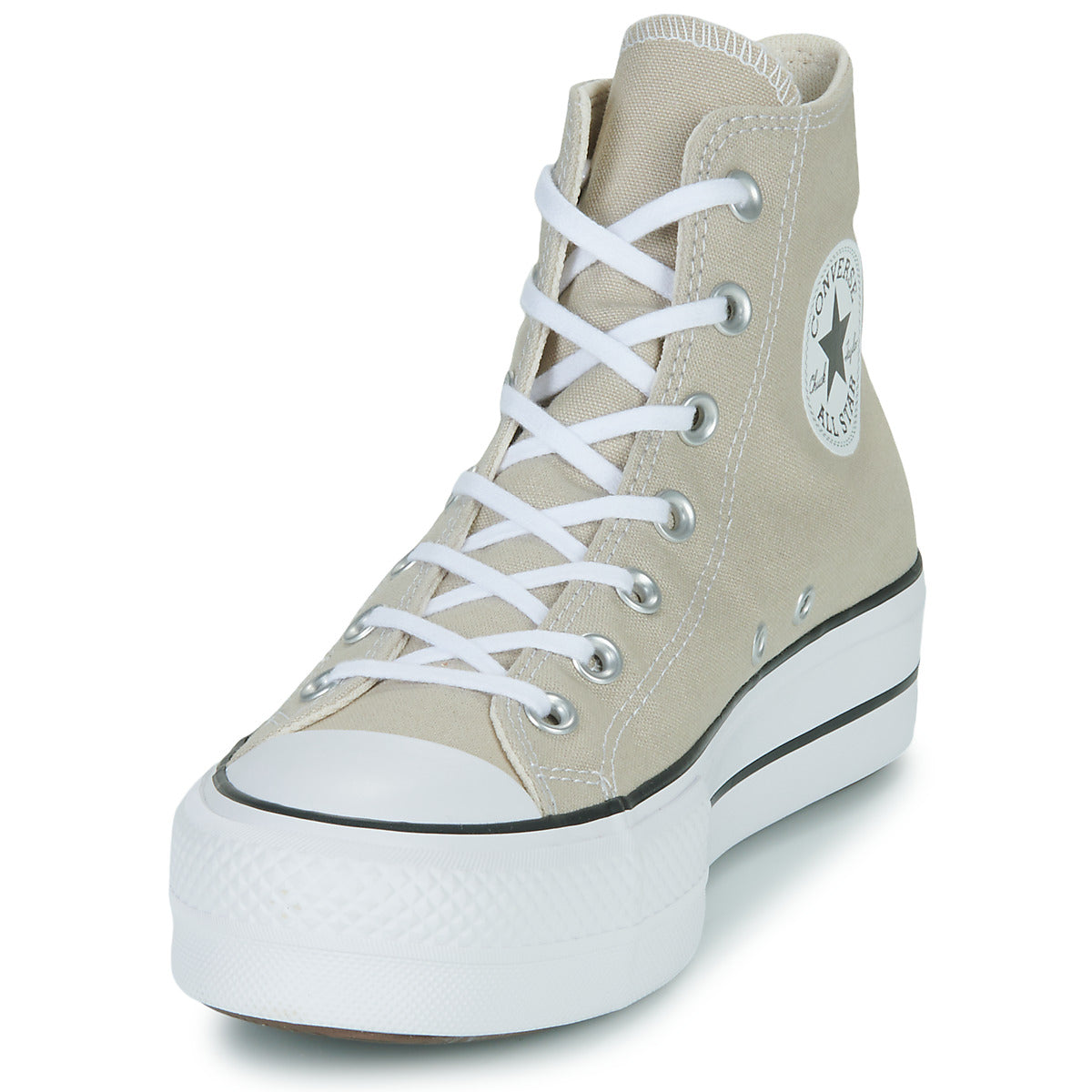 Sneakers alte donne Converse  Chuck Taylor All Star Lift Canvas Seasonal Color  Beige 