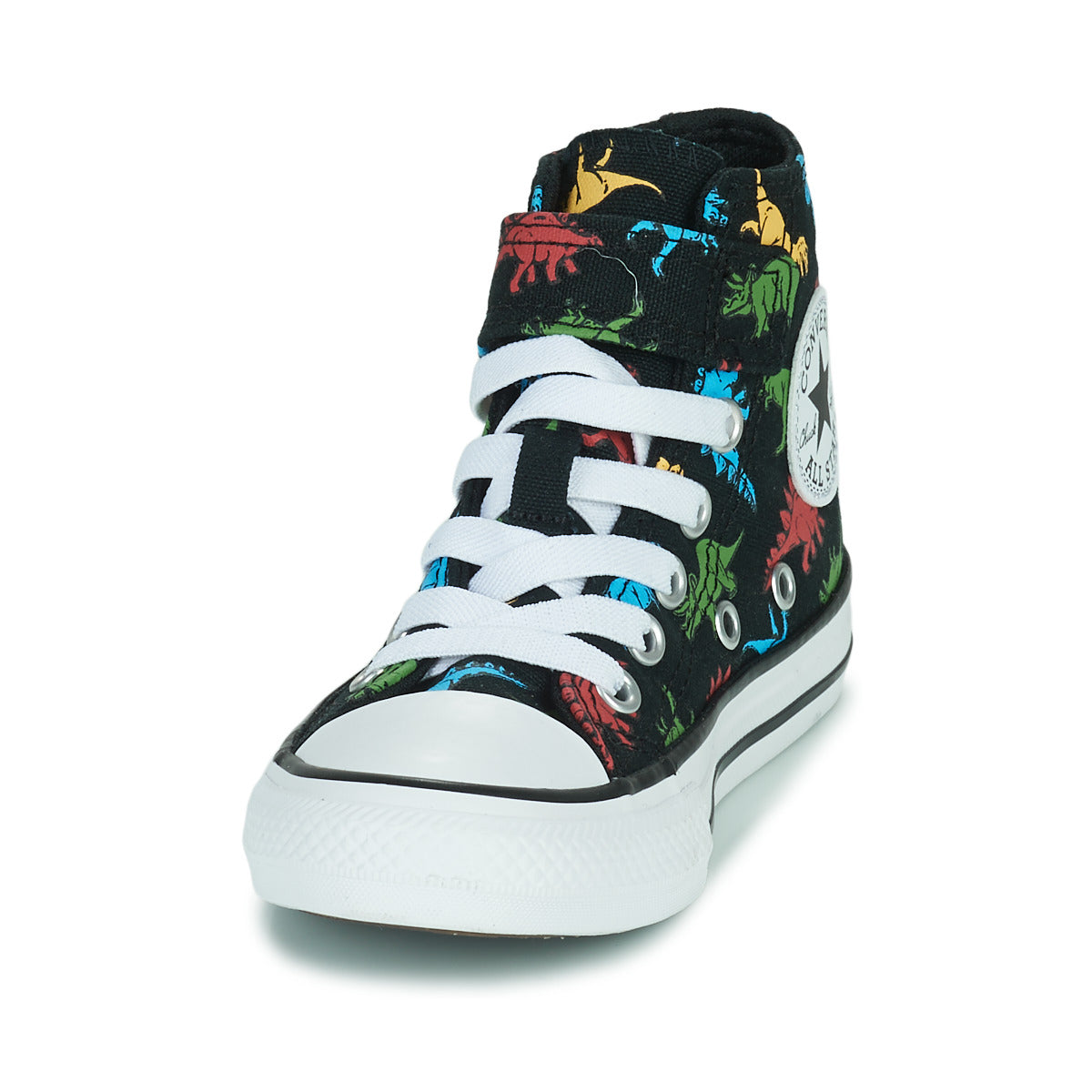 Scarpe bambini ragazzo Converse  Chuck Taylor All Star 1V Dinosaurs Hi  Multicolore 