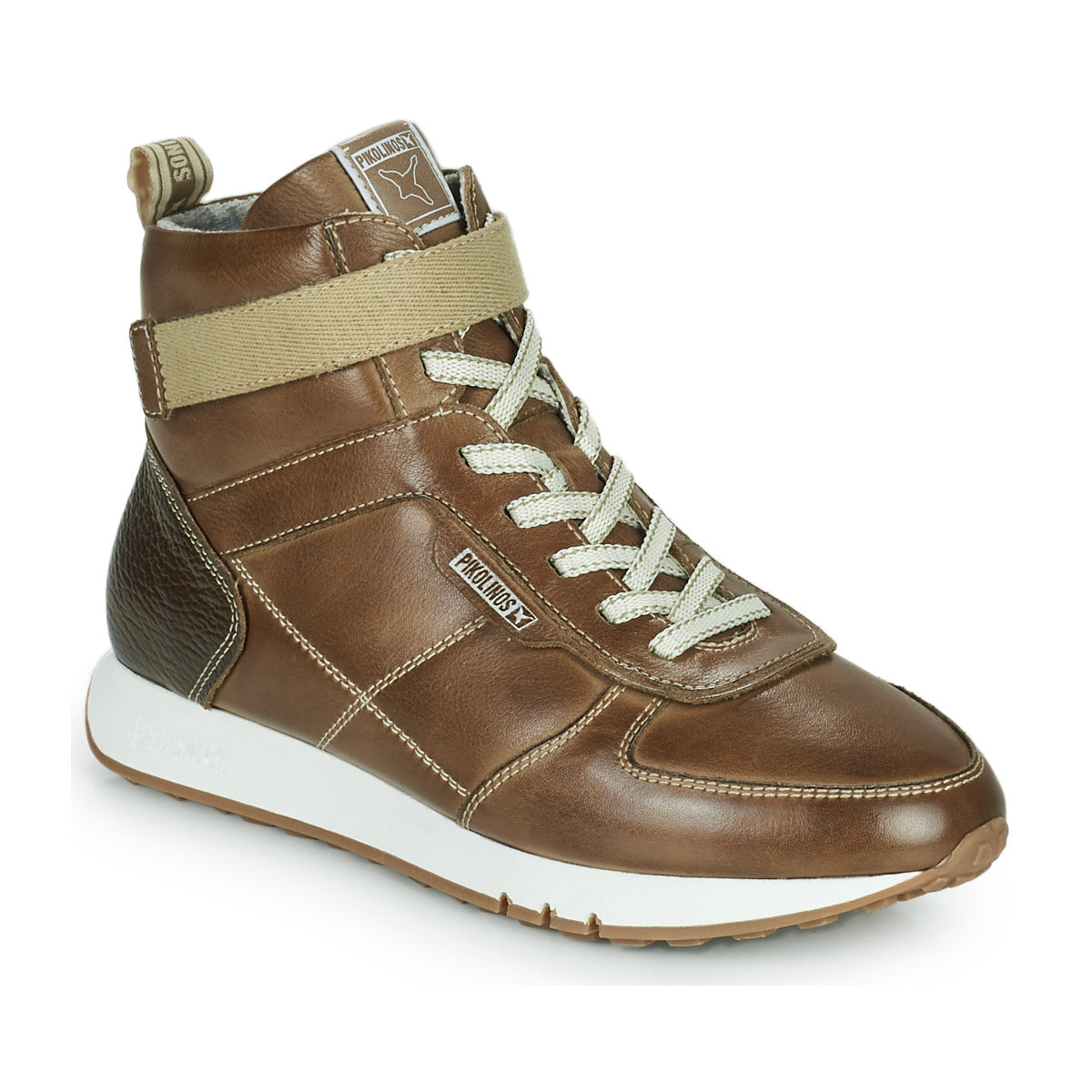 Sneakers alte donne Pikolinos  BARCELONA  Marrone 