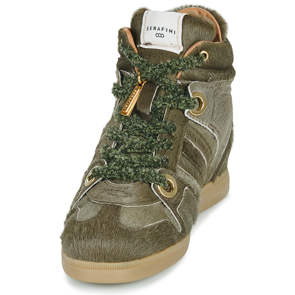 Sneakers alte donne Serafini  MANHATTAN  Kaki 