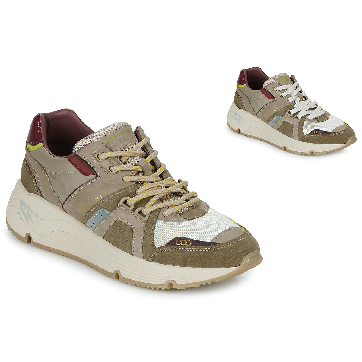 Sneakers uomini Serafini  TOKYO  Beige 