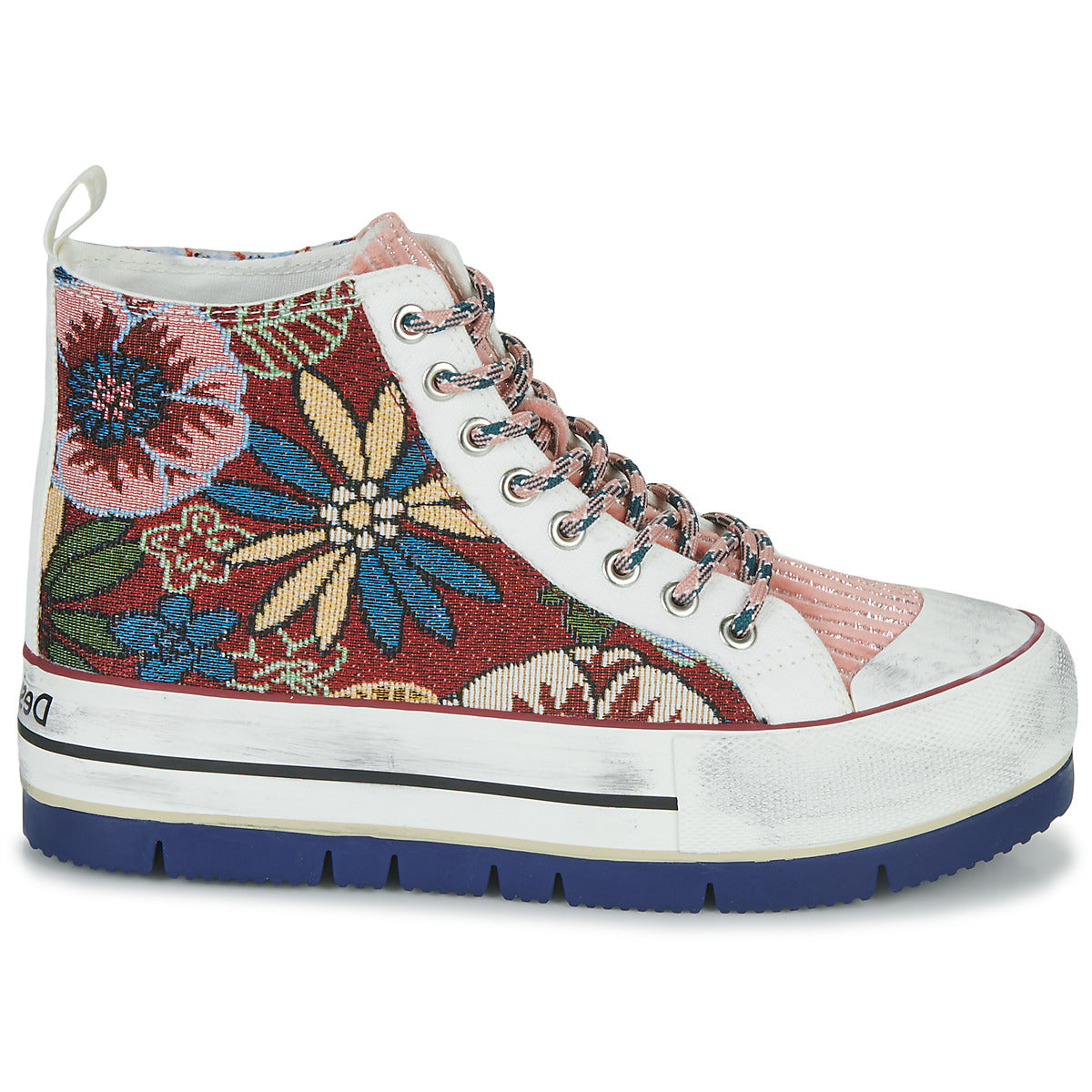 Sneakers alte donne Desigual  CRUSH ROSA  Multicolore 