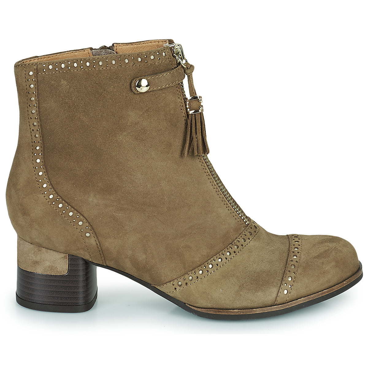 Mam'Zelle Malo Beige Damen-Stiefeletten