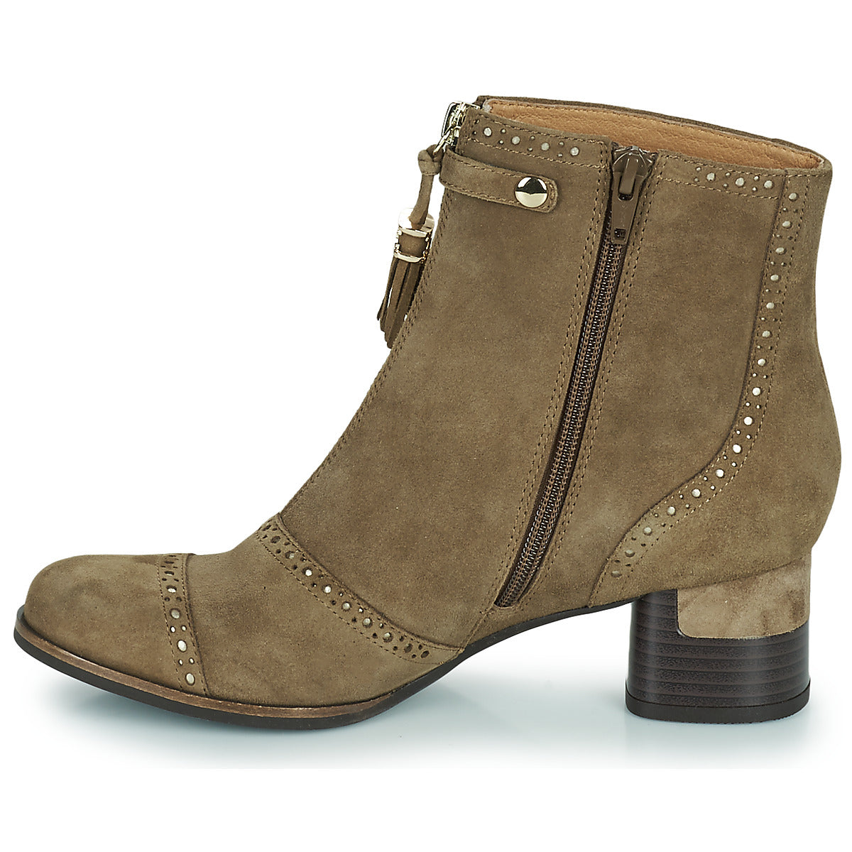 Mam'Zelle Malo Beige Damen-Stiefeletten