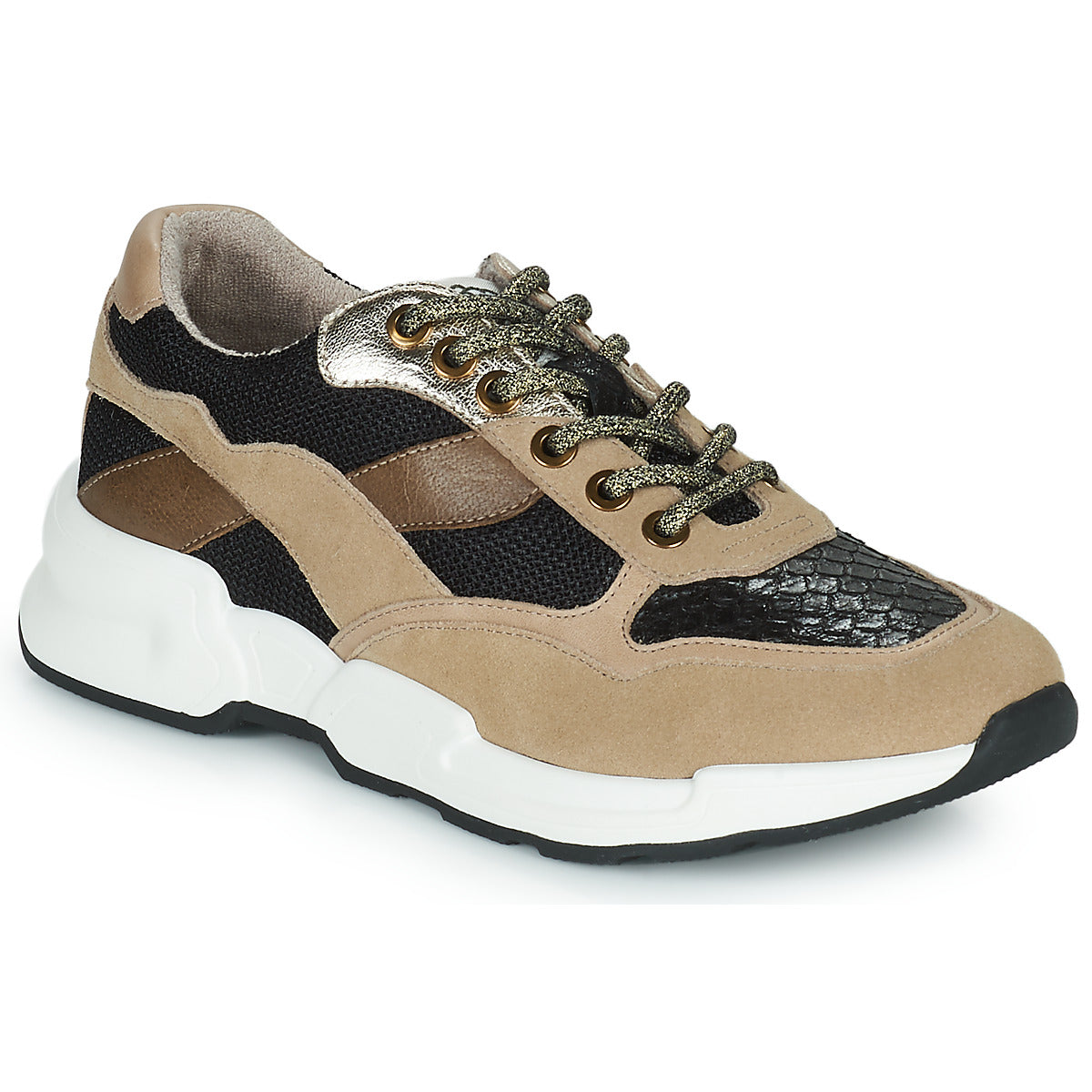 Sneakers basse donne Karston  SUZANE  Beige 