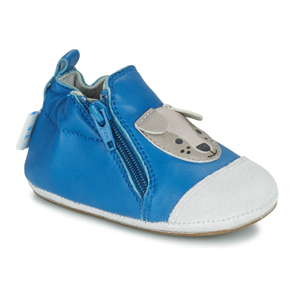 Pantofole bambini ragazzo Robeez  CHOU DOG  Blu 