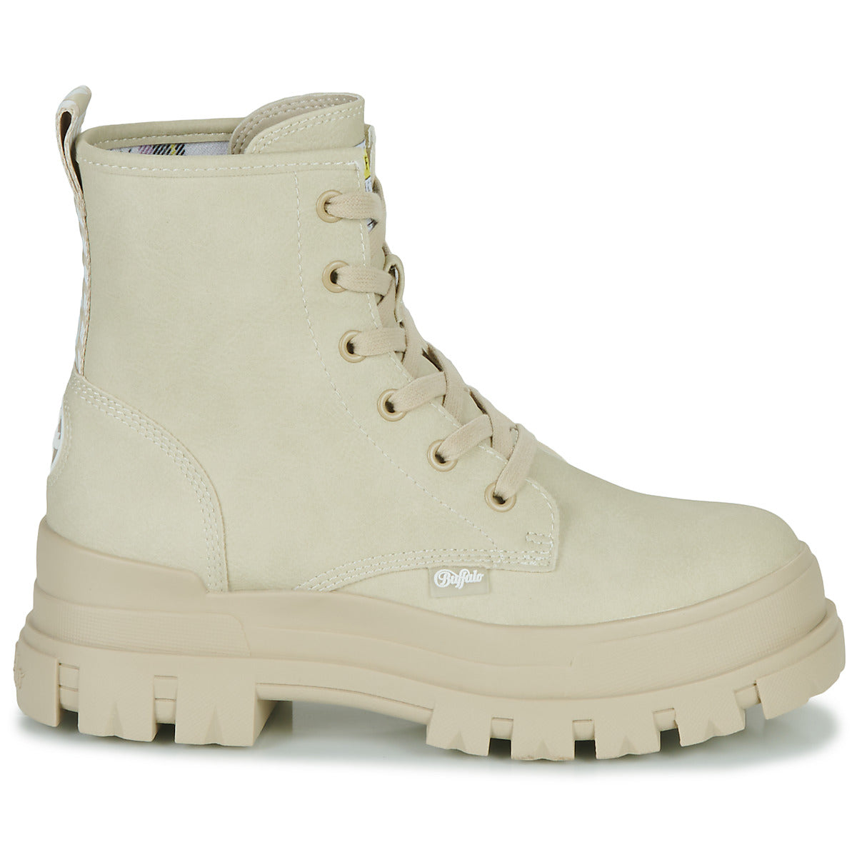 Buffalo Damen Stiefeletten ASPHA RLD Beige