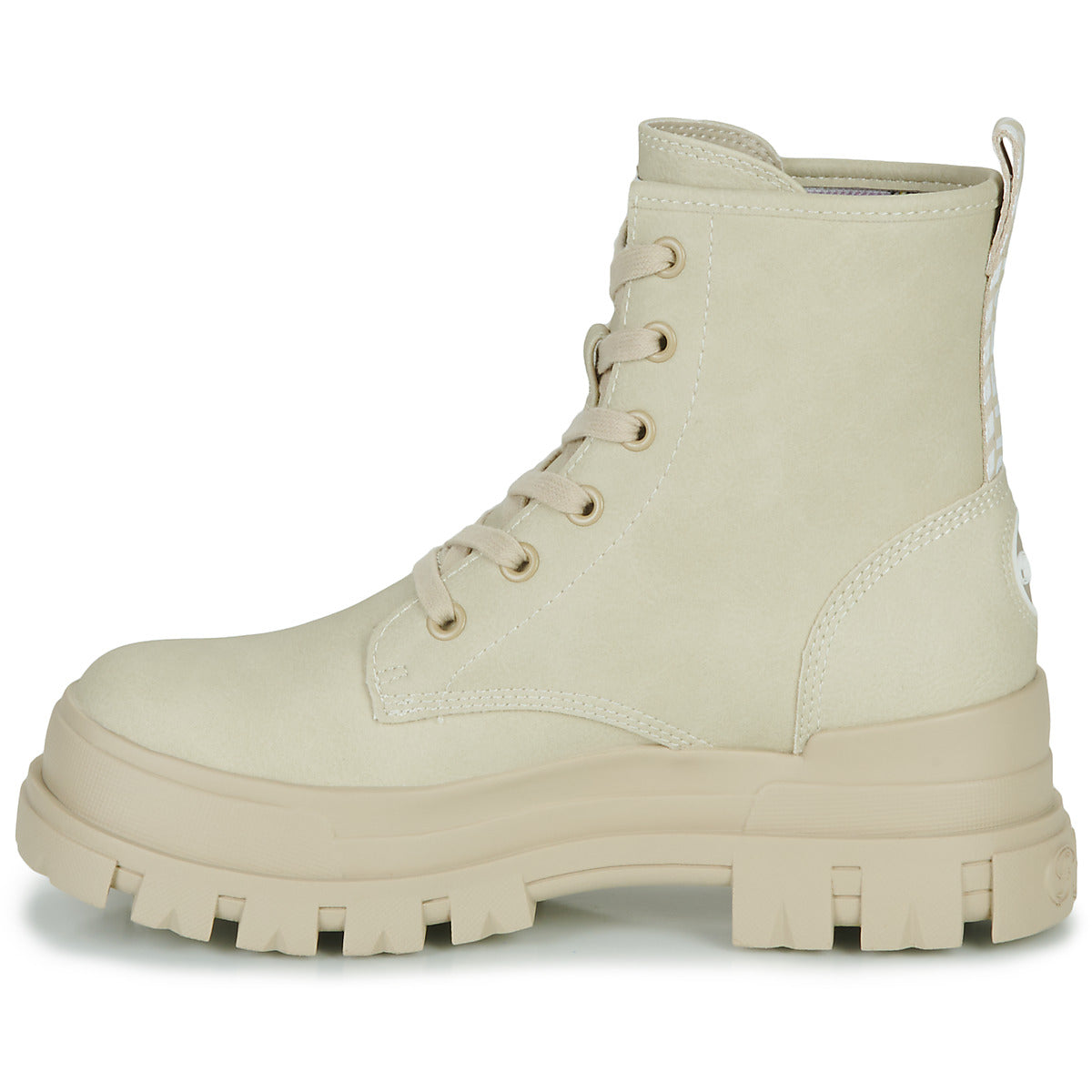 Buffalo Damen Stiefeletten ASPHA RLD Beige