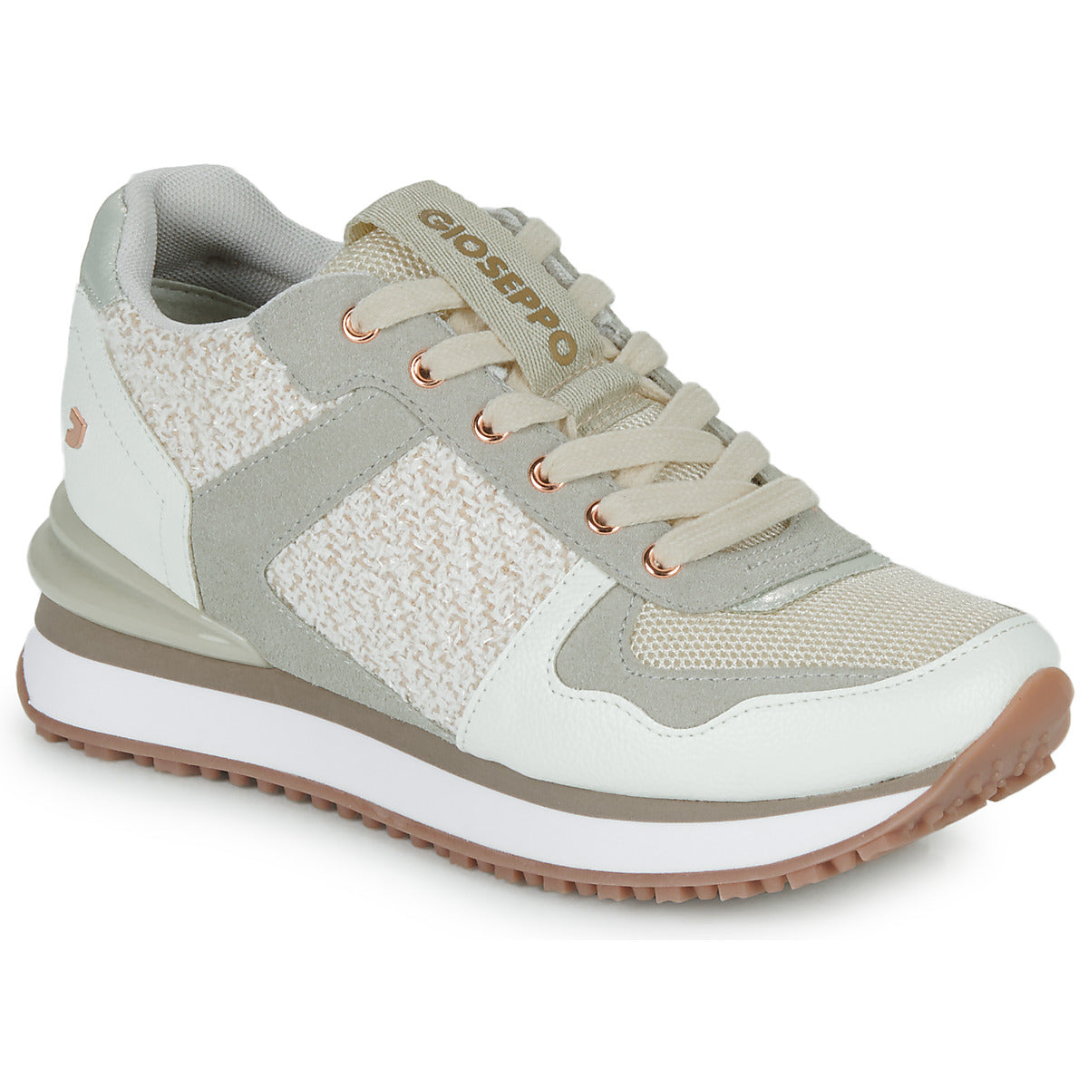 Sneakers basse donne Gioseppo  LELLIG  Bianco 