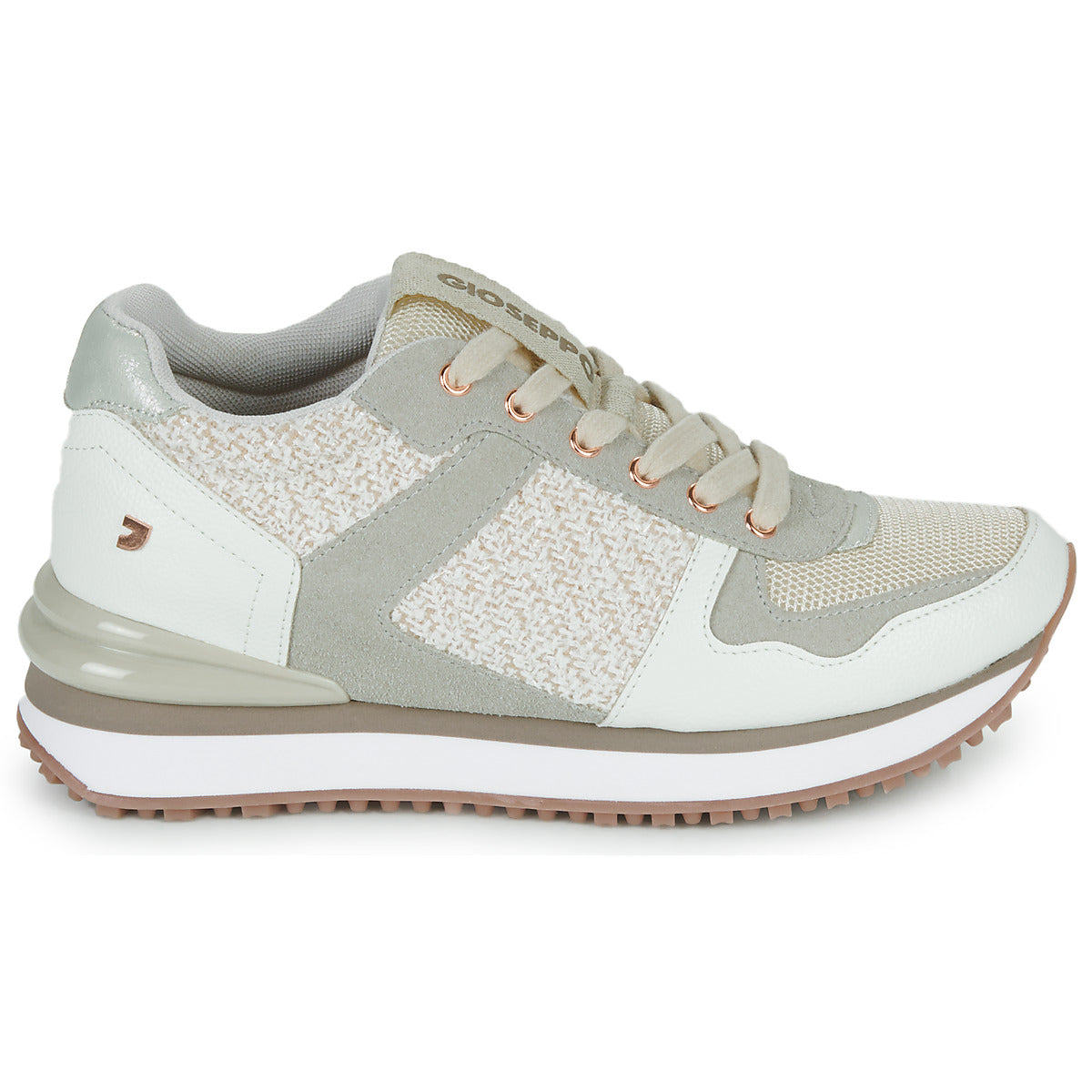 Sneakers basse donne Gioseppo  LELLIG  Bianco 