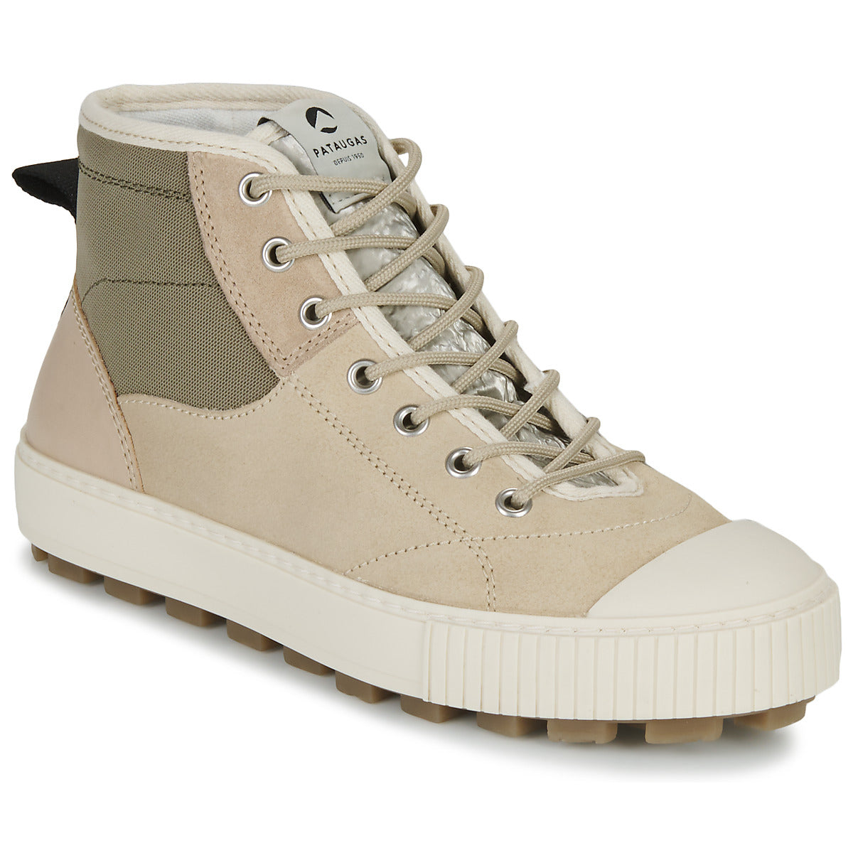 Sneakers alte donne Pataugas  ARAN MID HICKING  Beige 