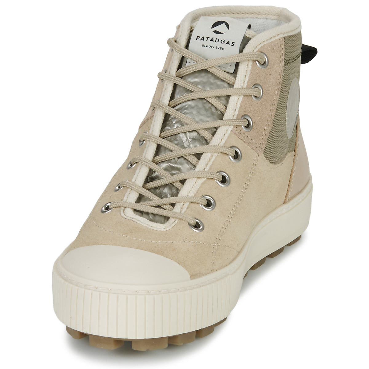 Sneakers alte donne Pataugas  ARAN MID HICKING  Beige 