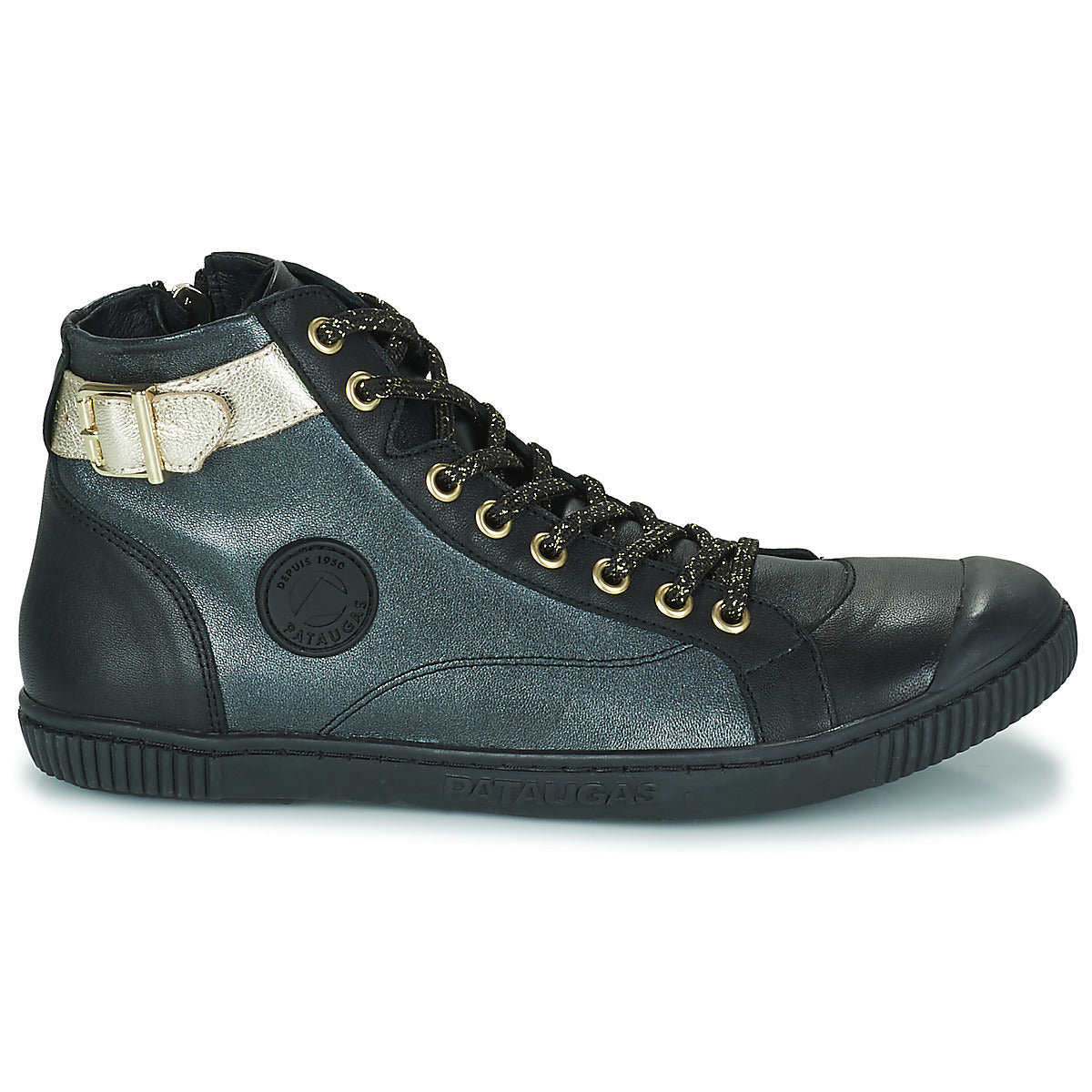 Sneakers alte donne Pataugas  LATSA MIX  Nero 