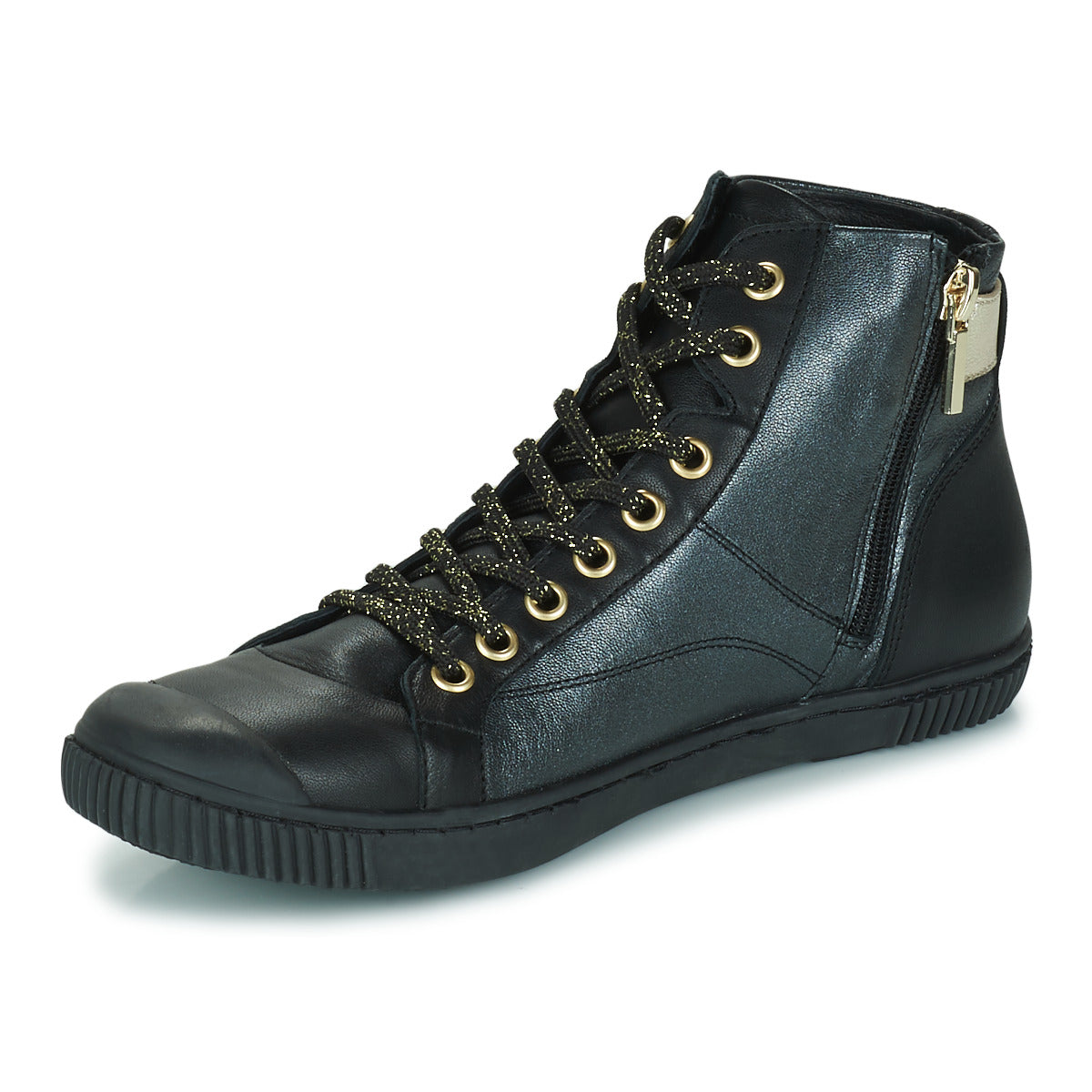 Sneakers alte donne Pataugas  LATSA MIX  Nero 