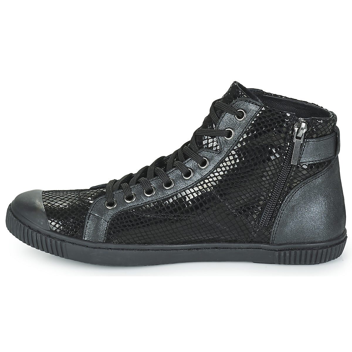 Sneakers alte donne Pataugas  LATSA VERNIE  Nero 