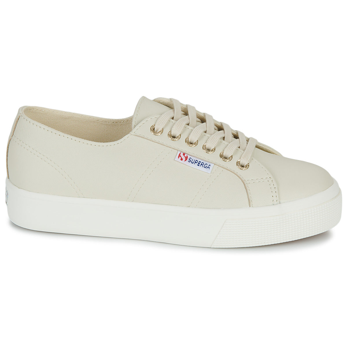 Sneakers basse donne Superga  2730 NAPPA  Beige 