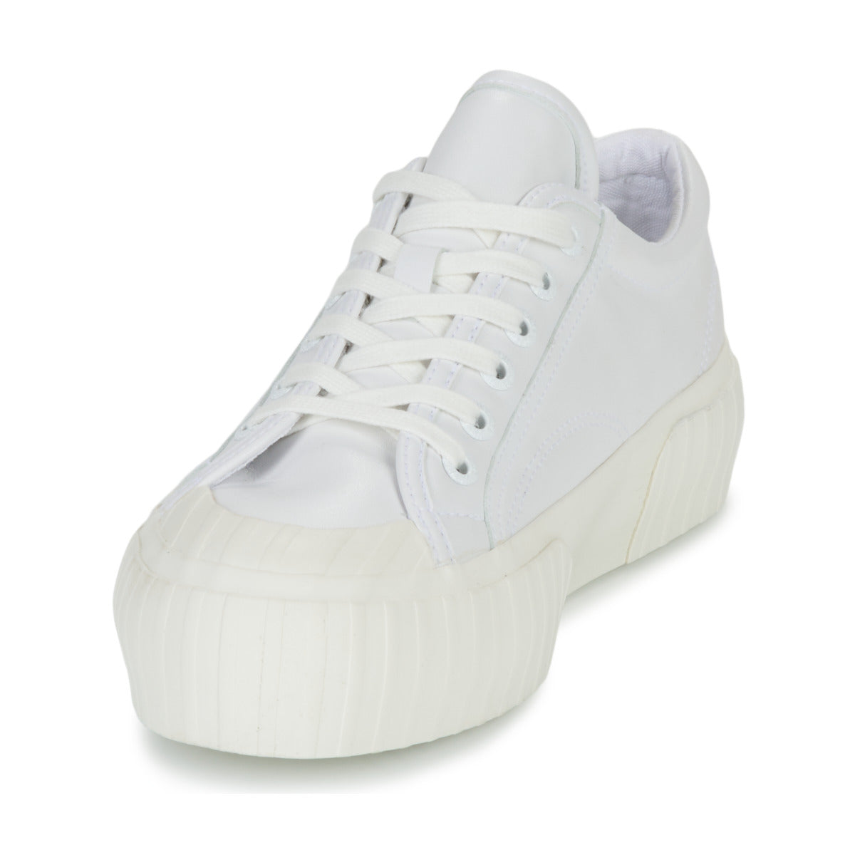 Sneakers basse donne Superga  2630 STRIPE PLATFORM VEGAN  Bianco 