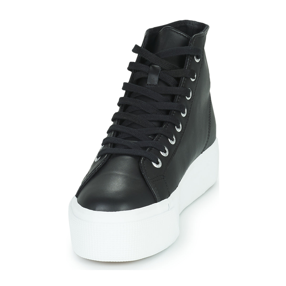 Sneakers alte donne Superga  2730 HI TOP NAPPA  Nero 