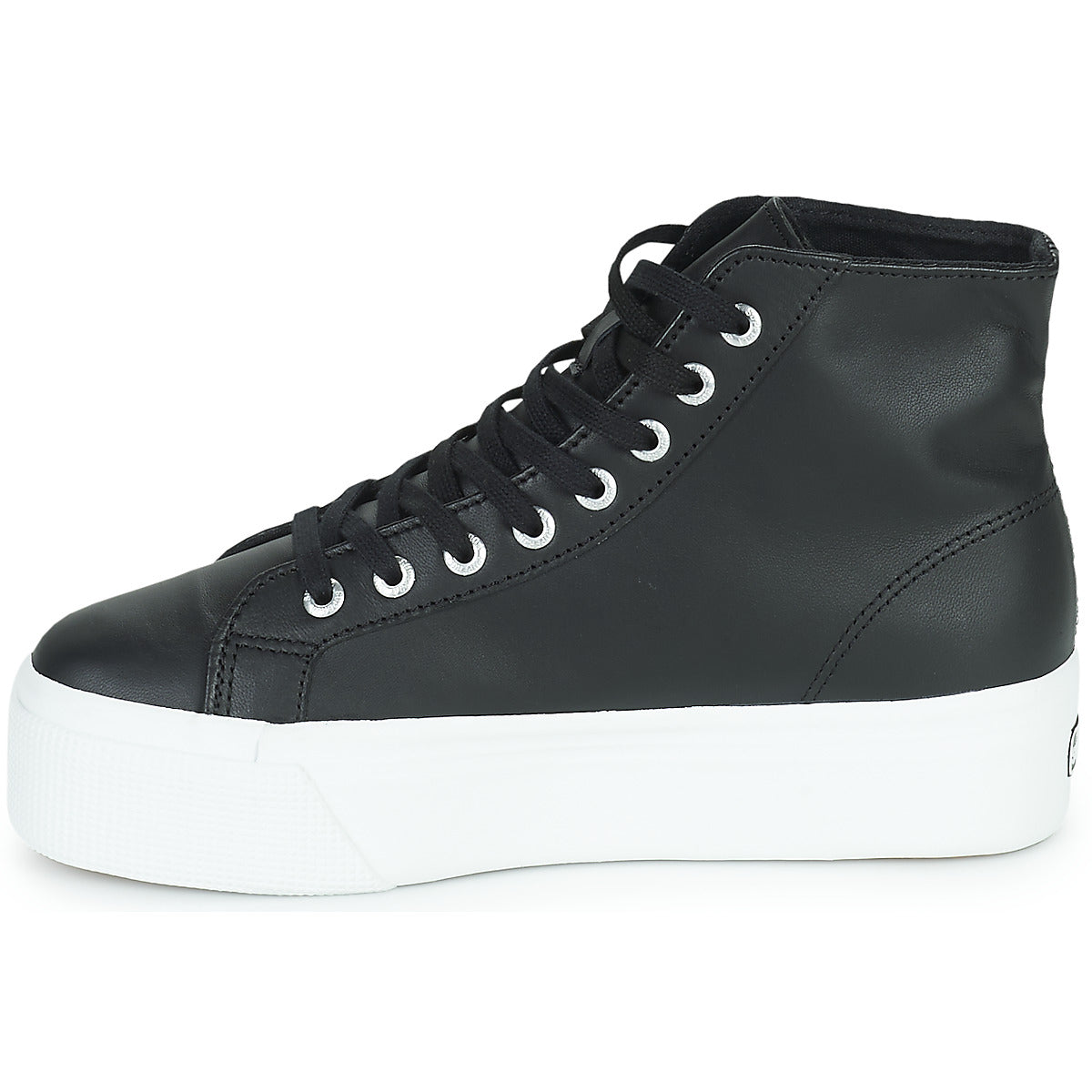 Sneakers alte donne Superga  2730 HI TOP NAPPA  Nero 