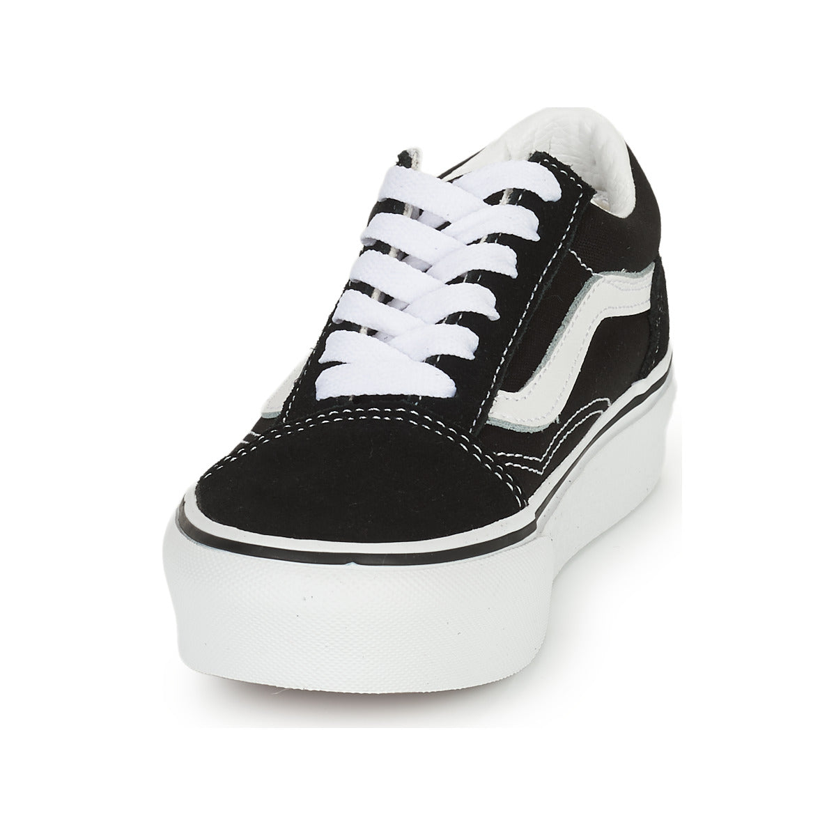 Scarpe bambini ragazza Vans  UY Old Skool Platform  Nero 