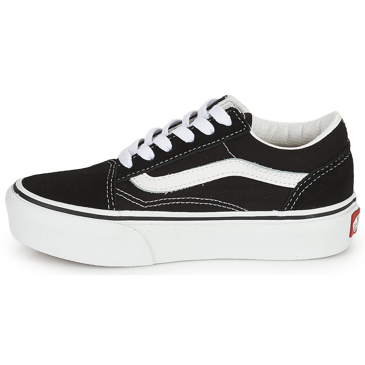 Scarpe bambini ragazza Vans  UY Old Skool Platform  Nero 