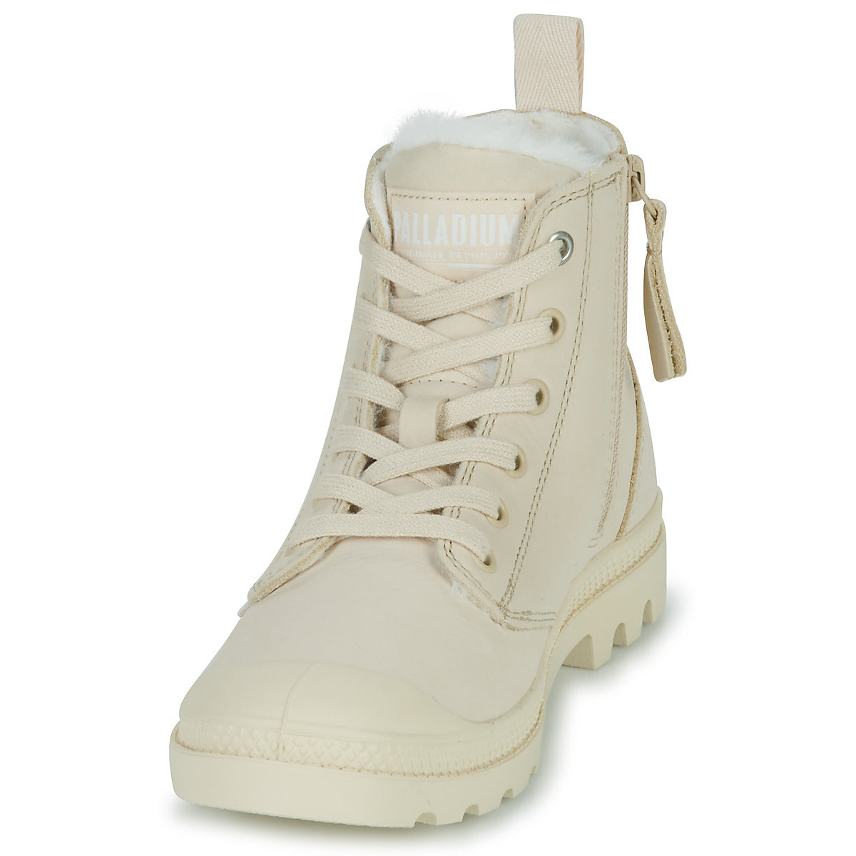 Sneakers alte donne Palladium  PAMPA HI ZIP WL  Beige 