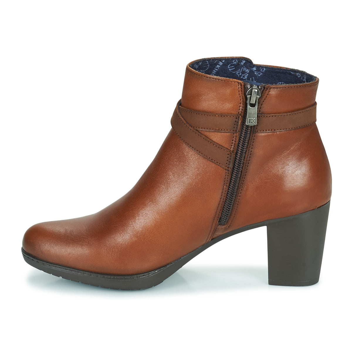 Dorking women's ankle boots EVELYN Brown