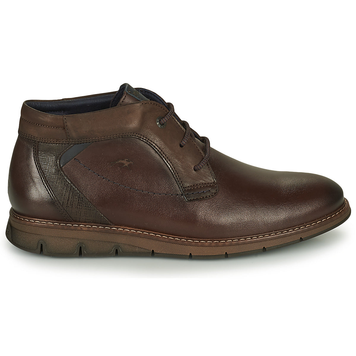 Fluchos men's ankle boots 0978-HABANA-CASTANO Brown