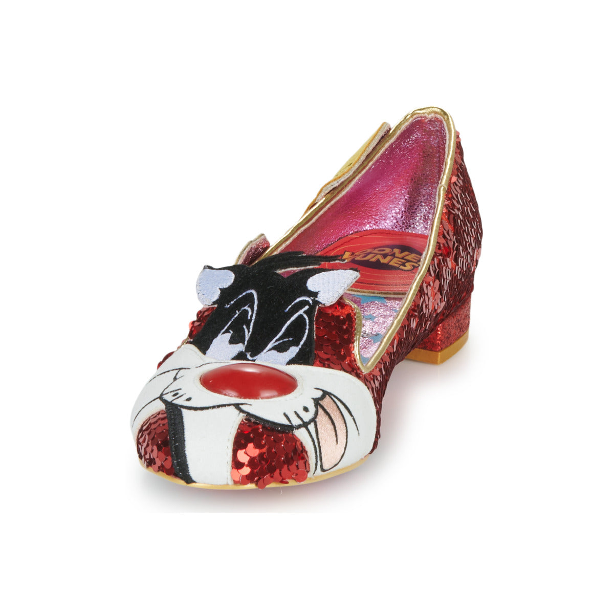 Ballerine donne Irregular Choice  LOONEY TUNES 8  Rosso 