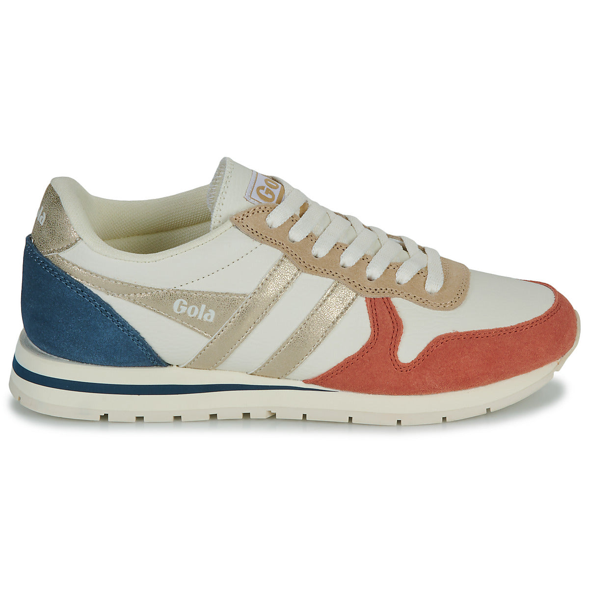 Sneakers basse donne Gola  DAYTONA QUADRANT  Bianco 