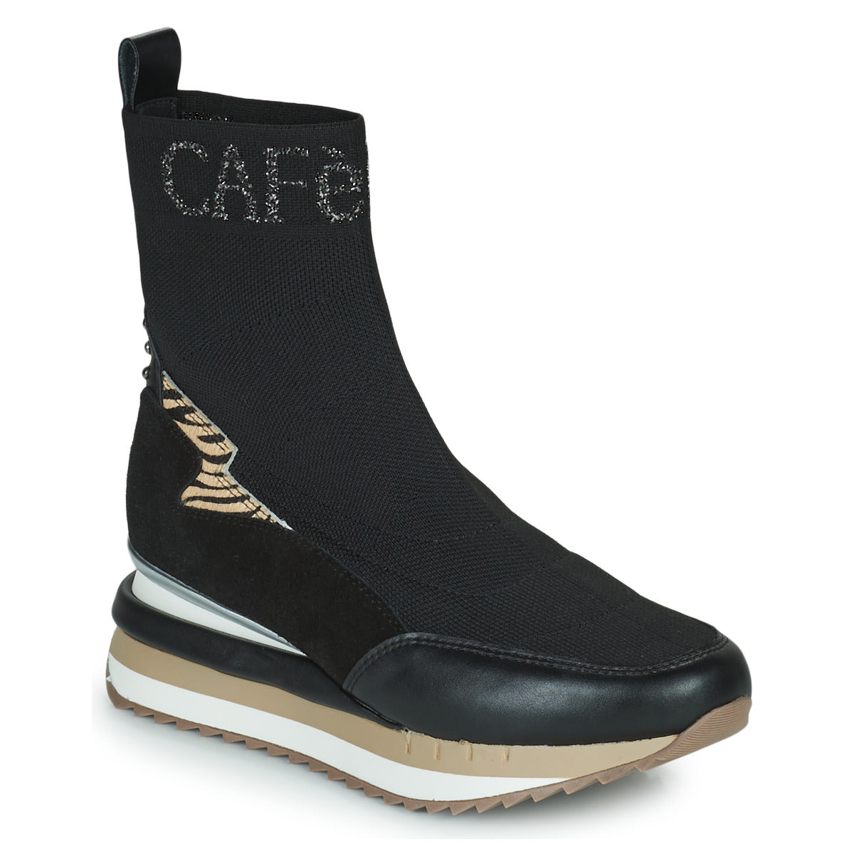 Sneakers alte donne Café Noir  C1DN9550-N001  Nero 