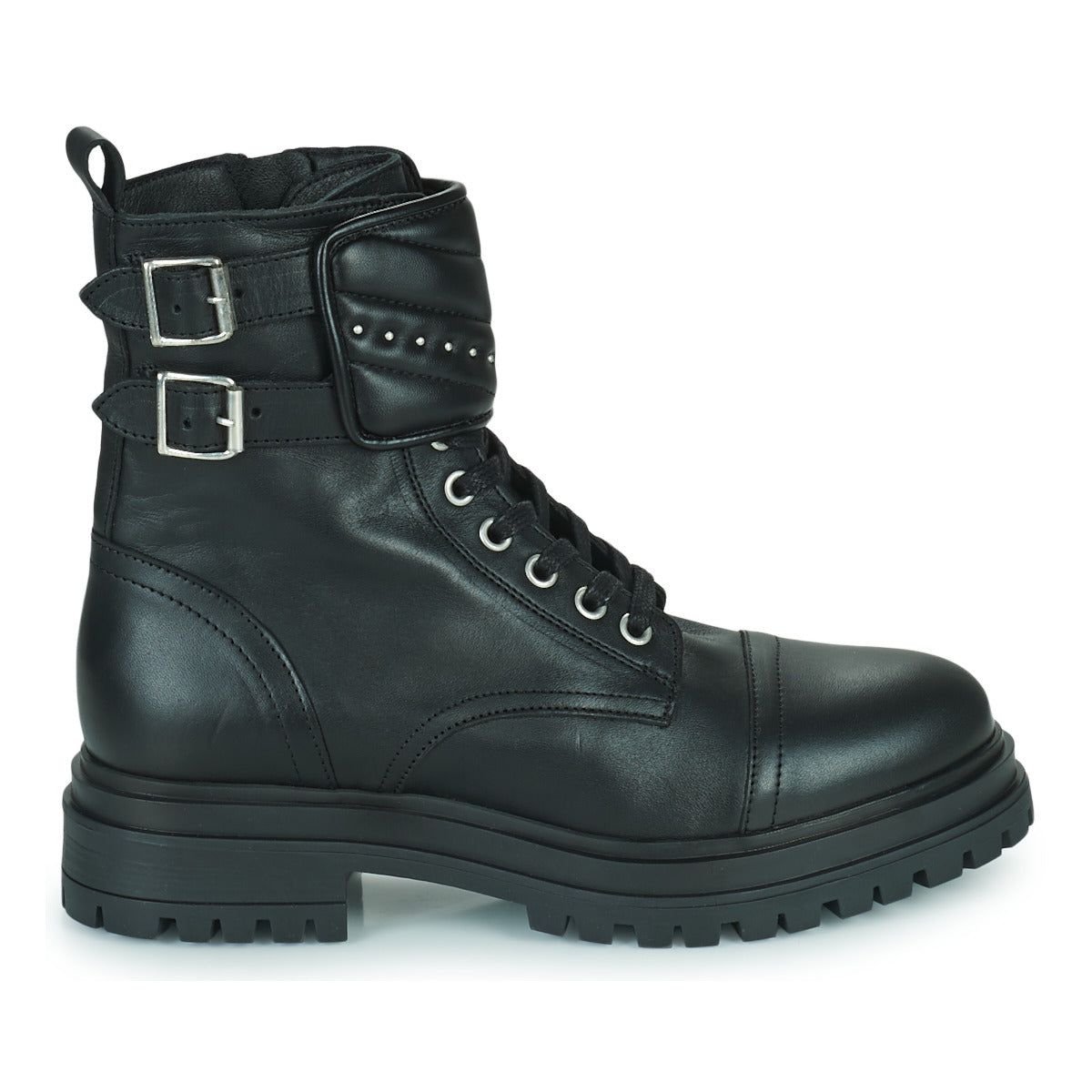 Ikks RANGERS Damen Stiefeletten Schwarz