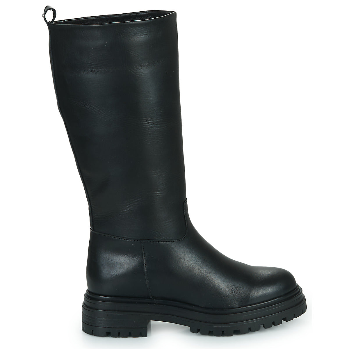 Ikks BOTTES CHUNKY Damenstiefel Schwarz