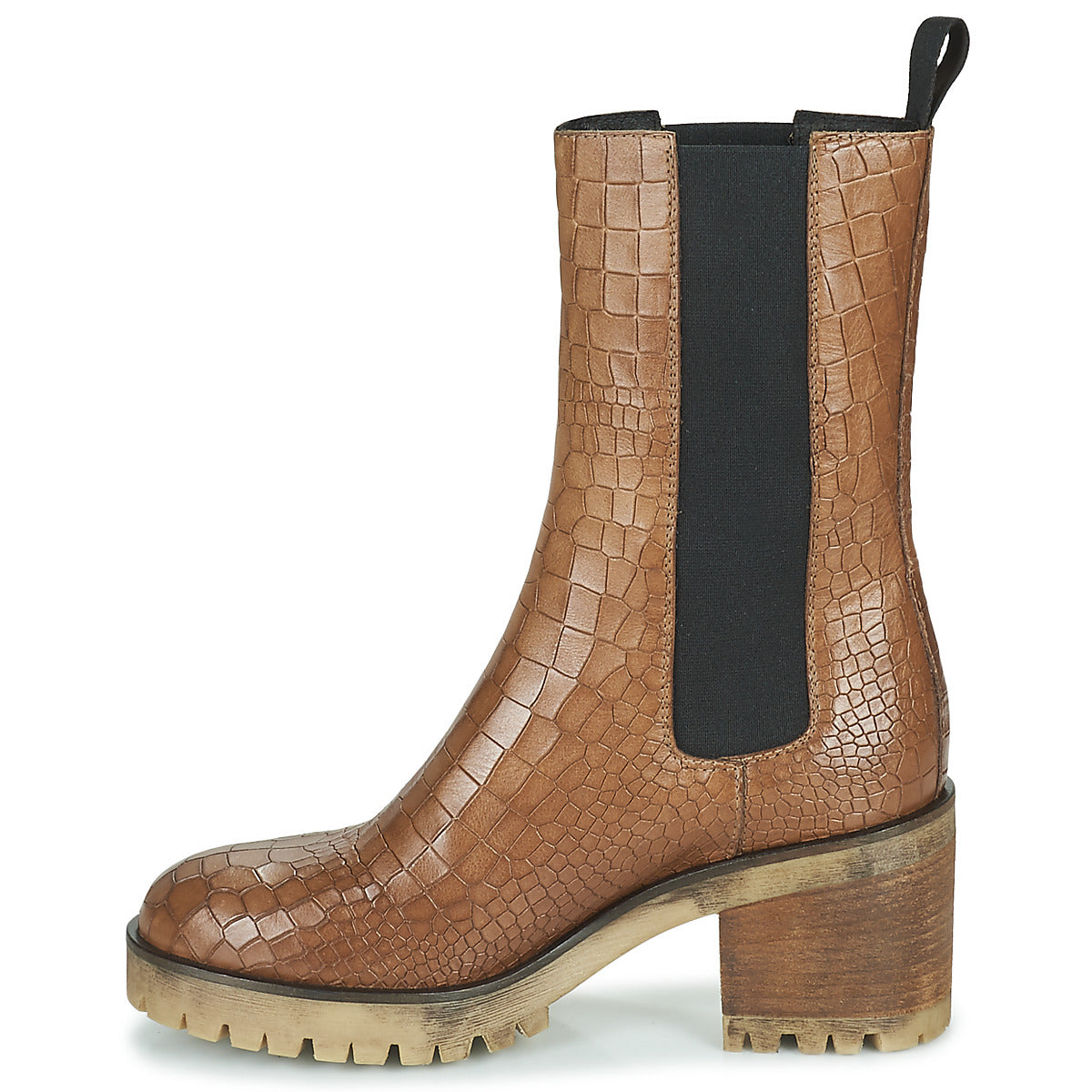 Semerdjian Damen-Stiefeletten – Braun