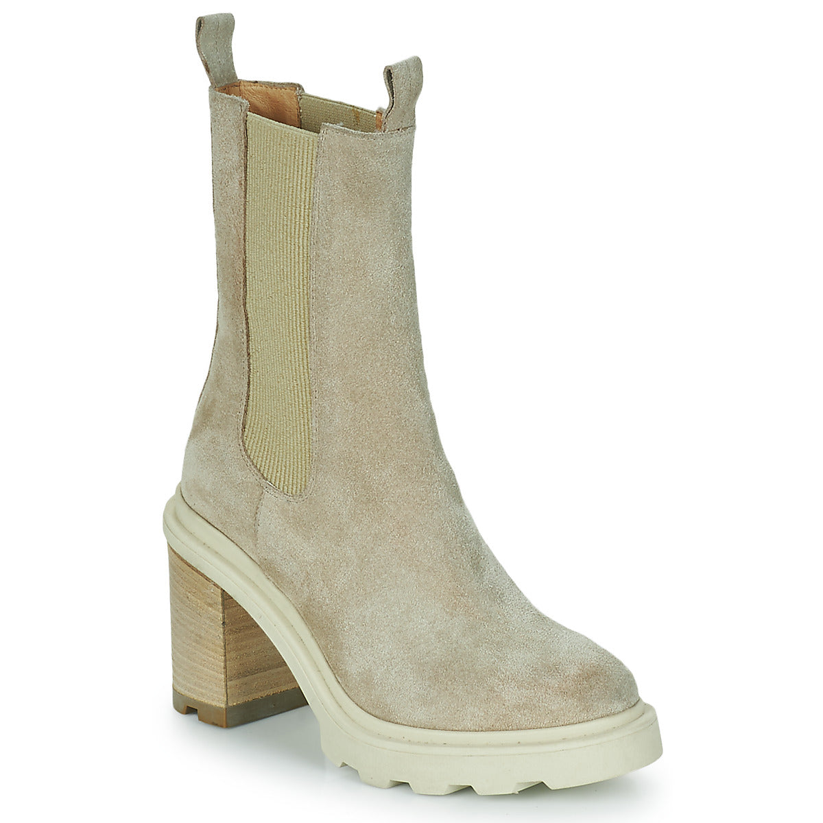 Semerdjian women's ankle boots - Beige